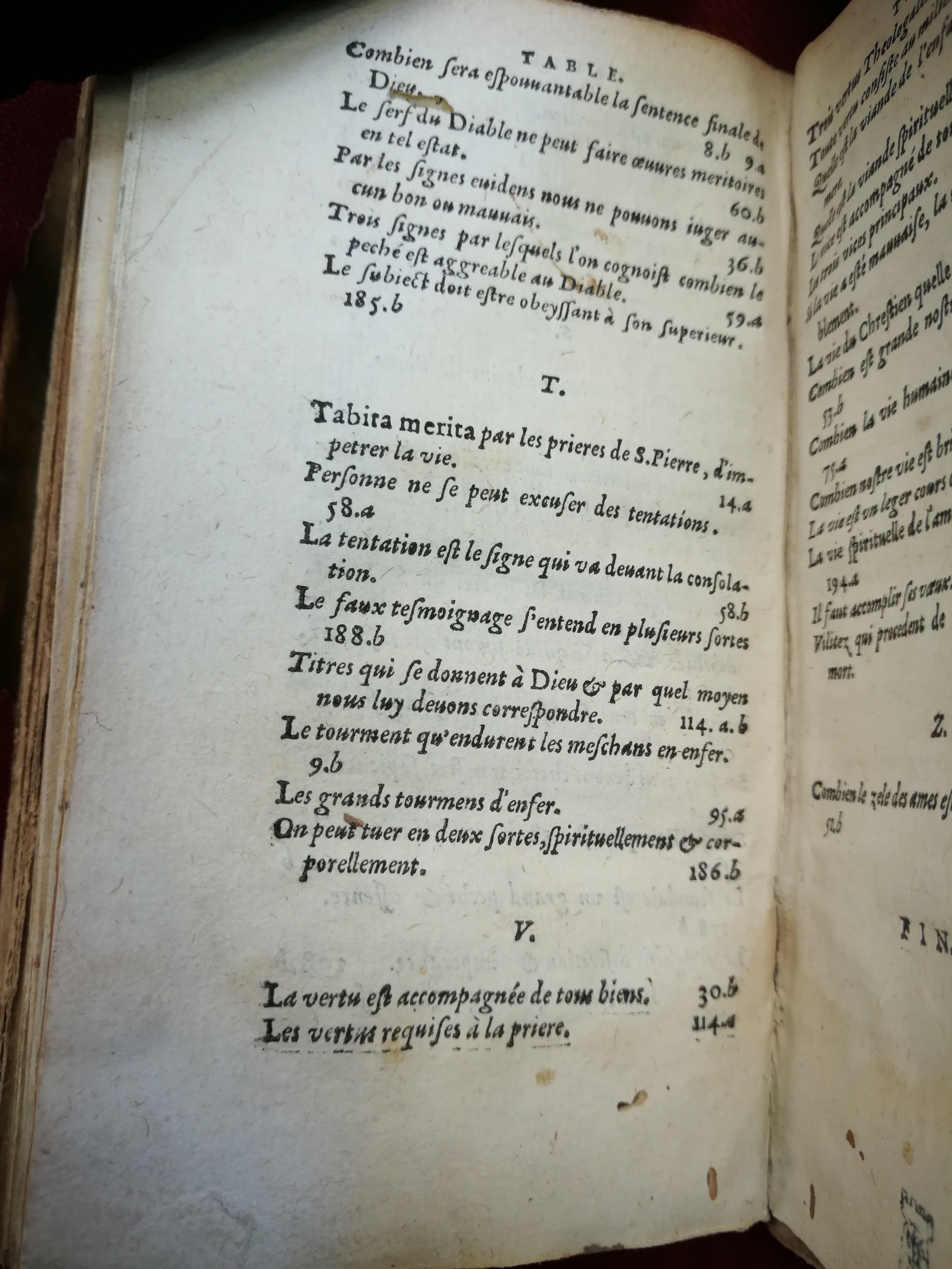 1596 - Guillaume Chaudière - Trésor de toutes les œuvres spirituelles du révérend Père F. Louis de Grenade - BM Tours