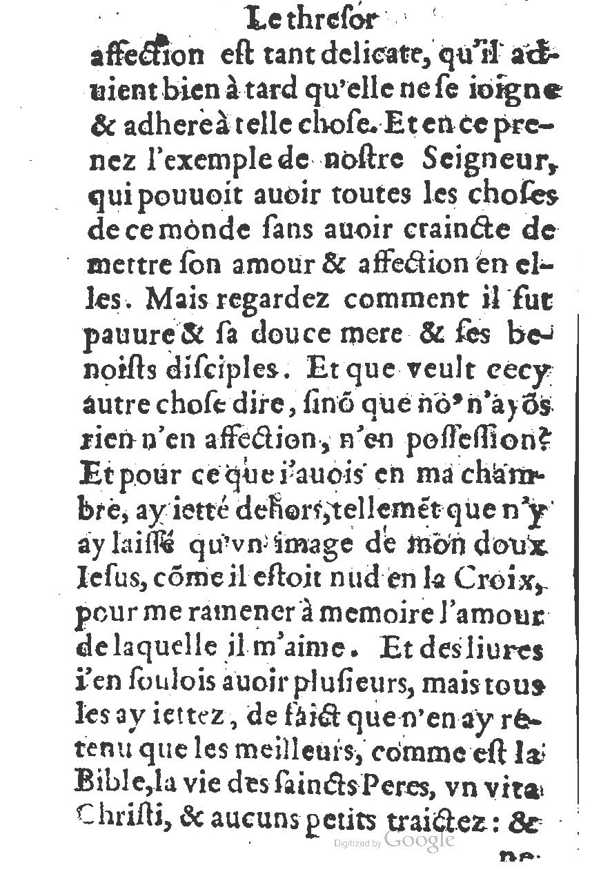 1578 - Guillaume Chaudière - Trésor de dévotion traitant de plusieurs belles vertus - BM Lyon