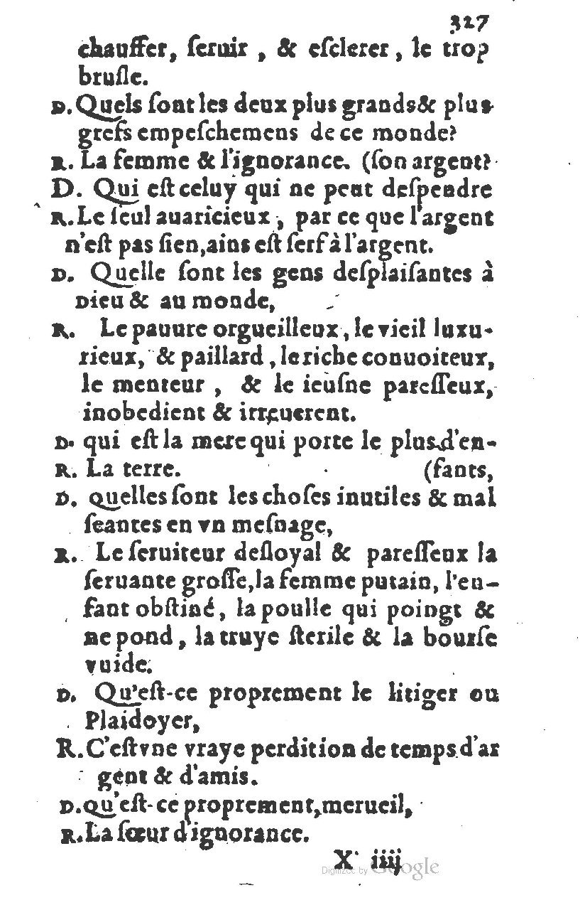 1581 - Nicolas Bonfons  - Trésor des sentences dorées - Princeton