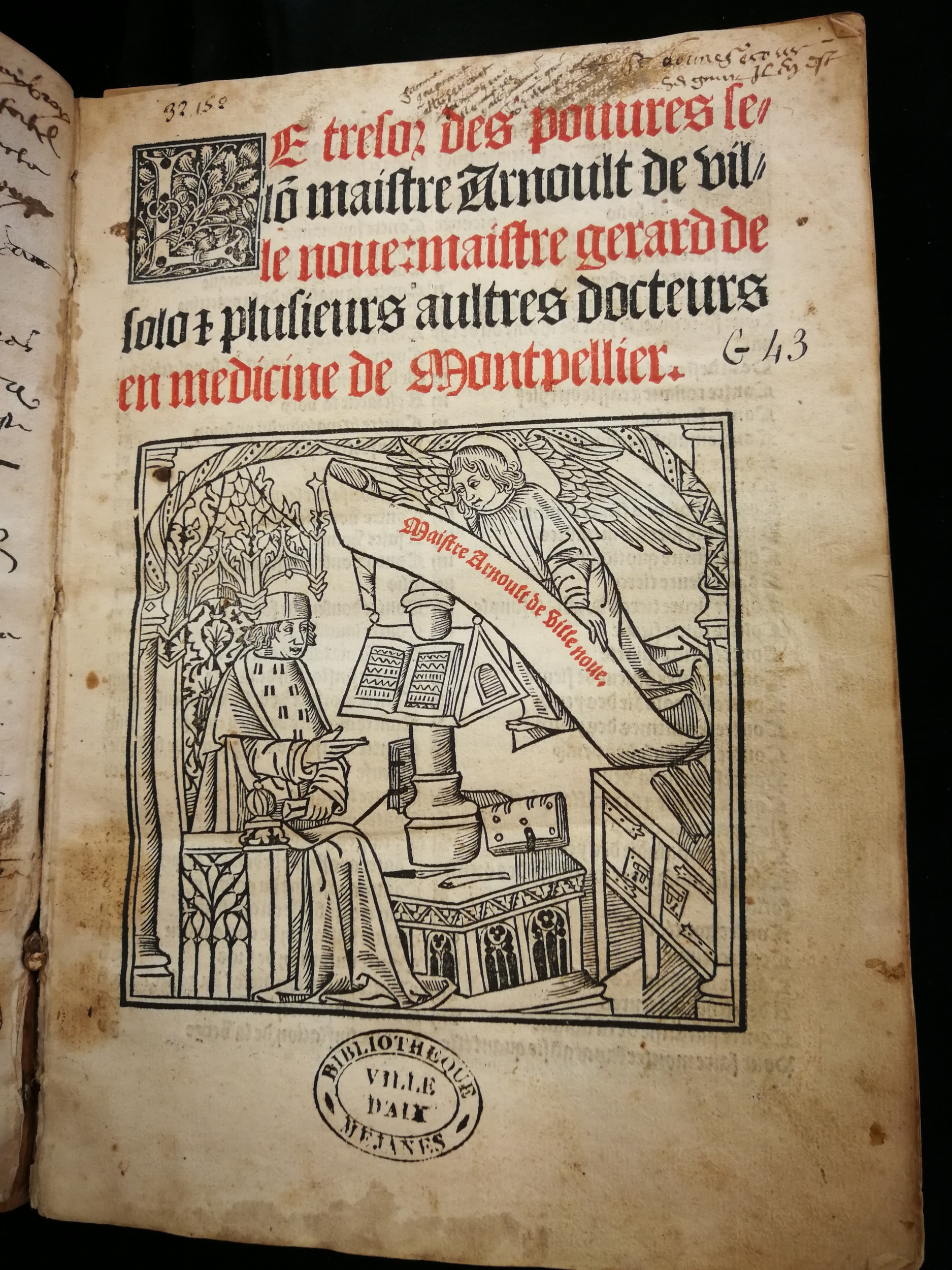 1518 - Claude Nourry - Trésor des pauvres - Les Méjanes, Aix-en-Provence