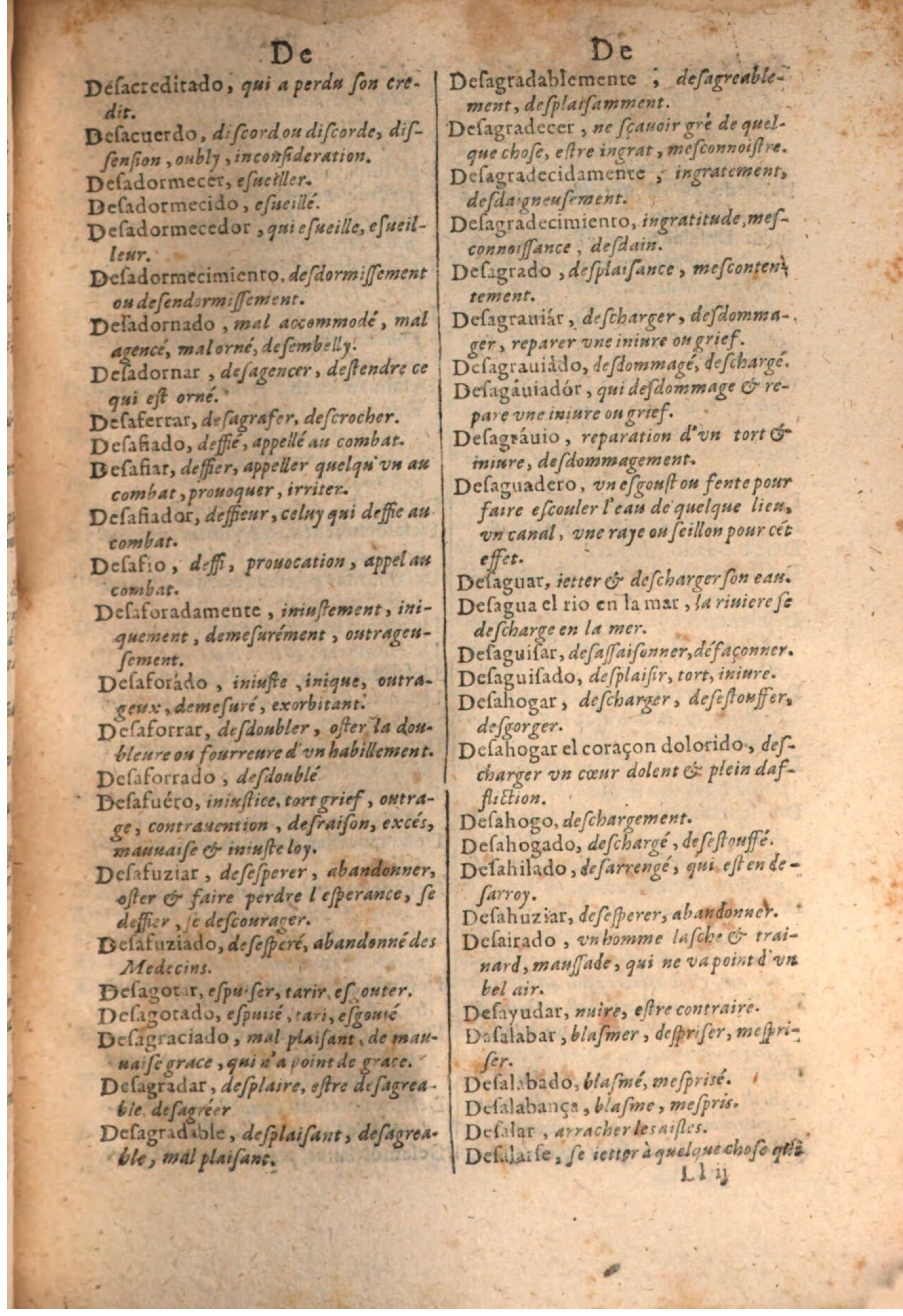 1645 - A. de Sommaville et A. Courbé - Trésor des deux langues espagnole et française - BSB Munich 1645 - A. de Sommaville et A. Courbé - Trésor des deux langues espagnole et française - BSB Munich
