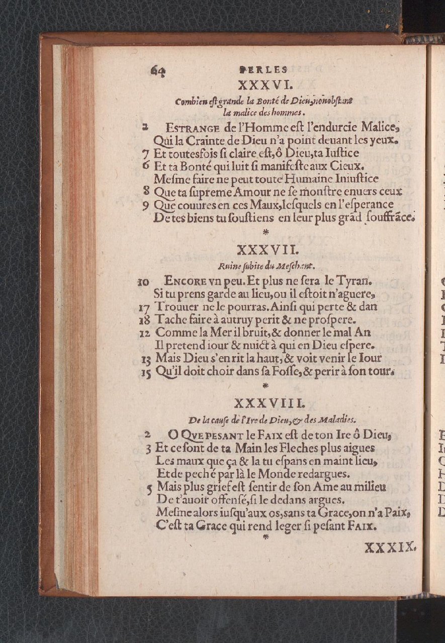 1577 - Jean de Laon - Trésor des 150 psaumes de David - Genève