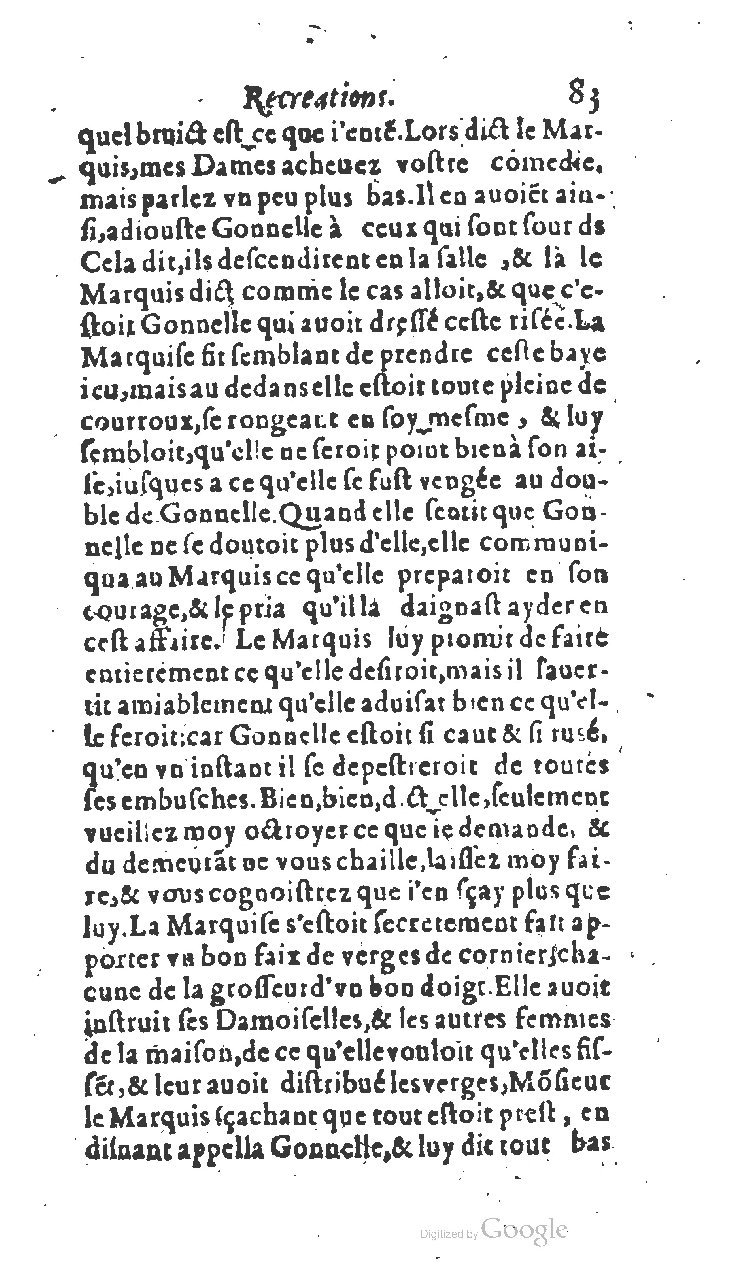 1611 - Jean Osmont - Trésor des récréations - BSB Munich