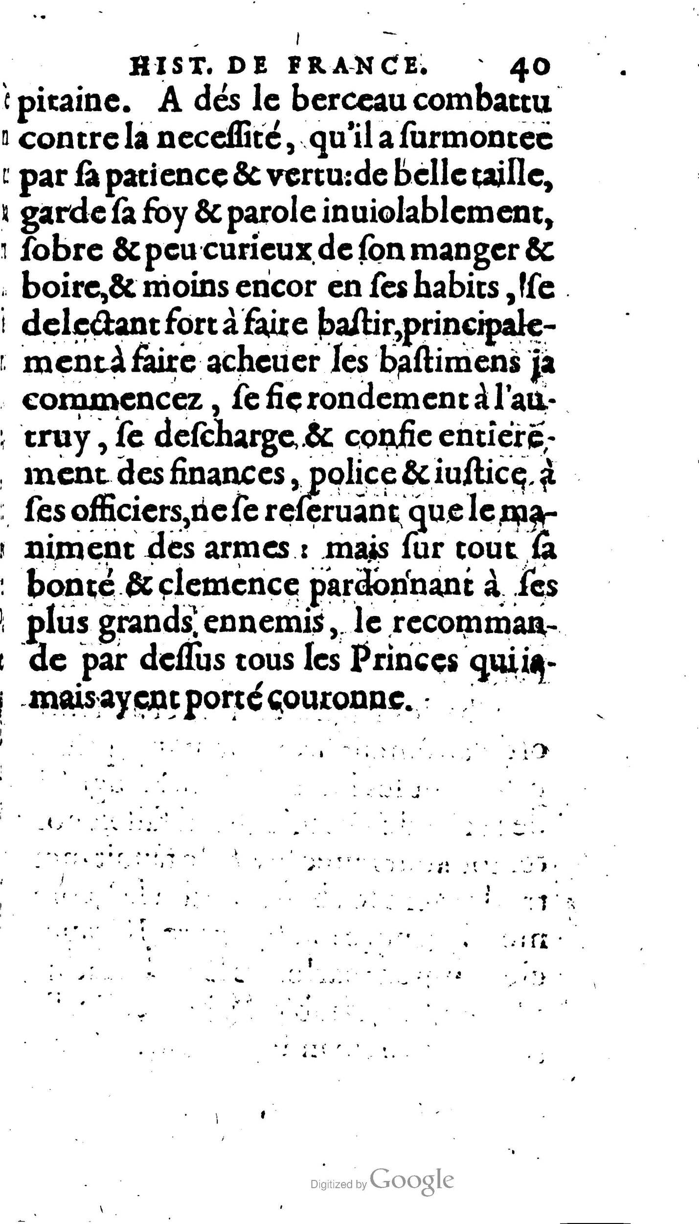 1604 - Galiot Corrozet - Trésor des histoires de France - BNC Florence