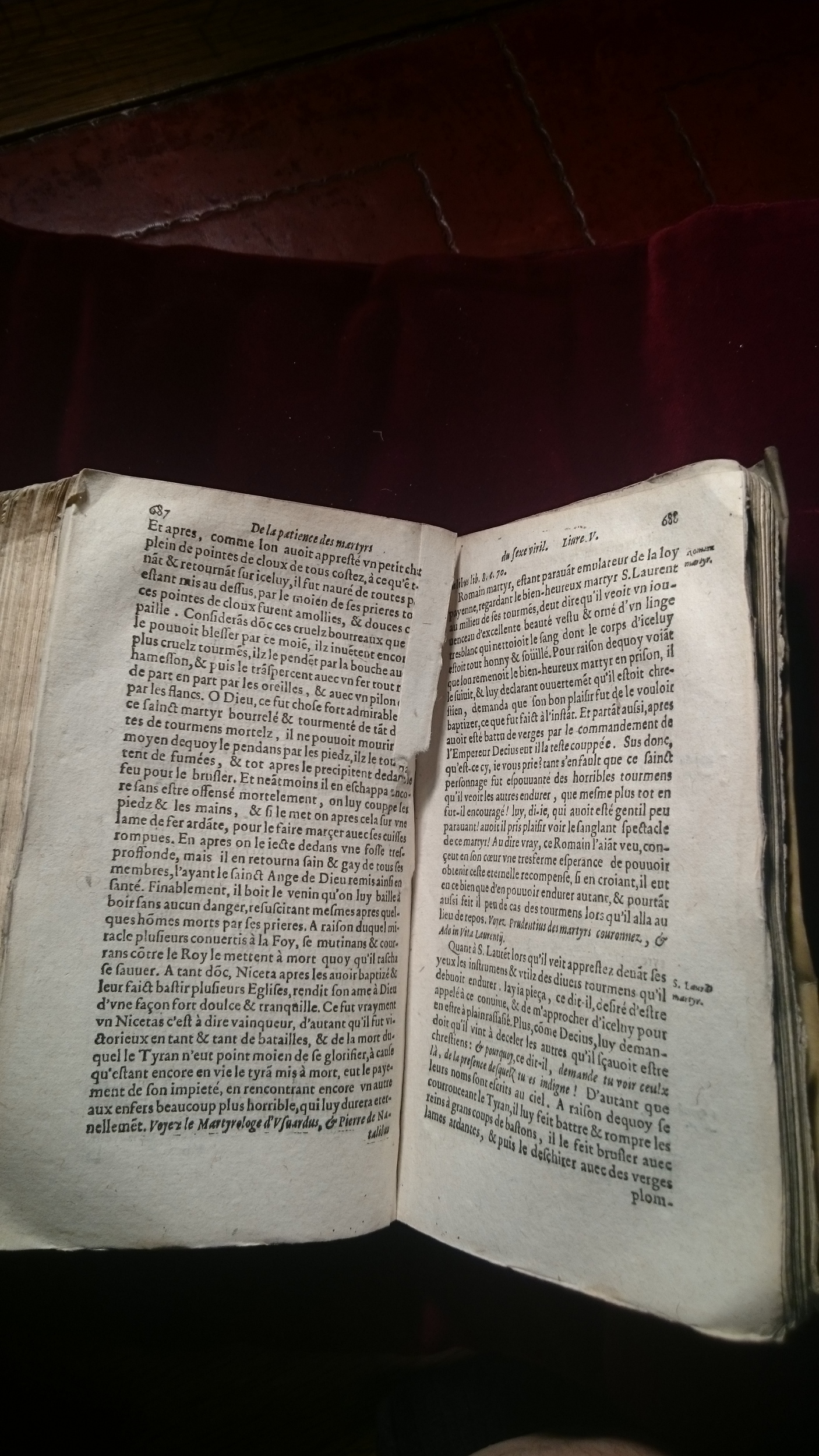 1596 - Jean Bogart - Trésor des faits et dits mémorables des hommes saints et illustres - BM Amiens