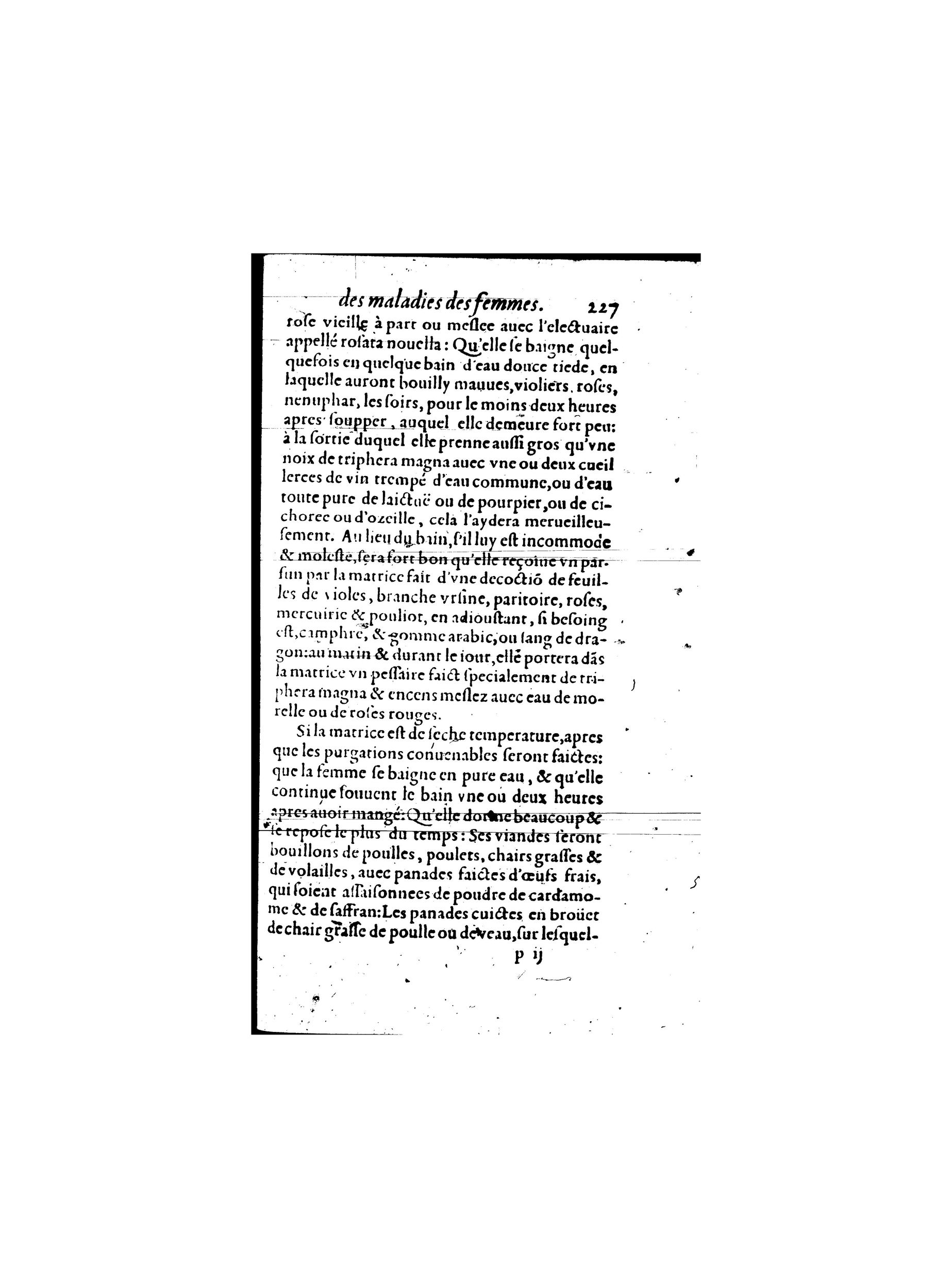 1587 - Jacques du Puis - Trésor des remèdes secrets pour les maladies des femmes - BnF