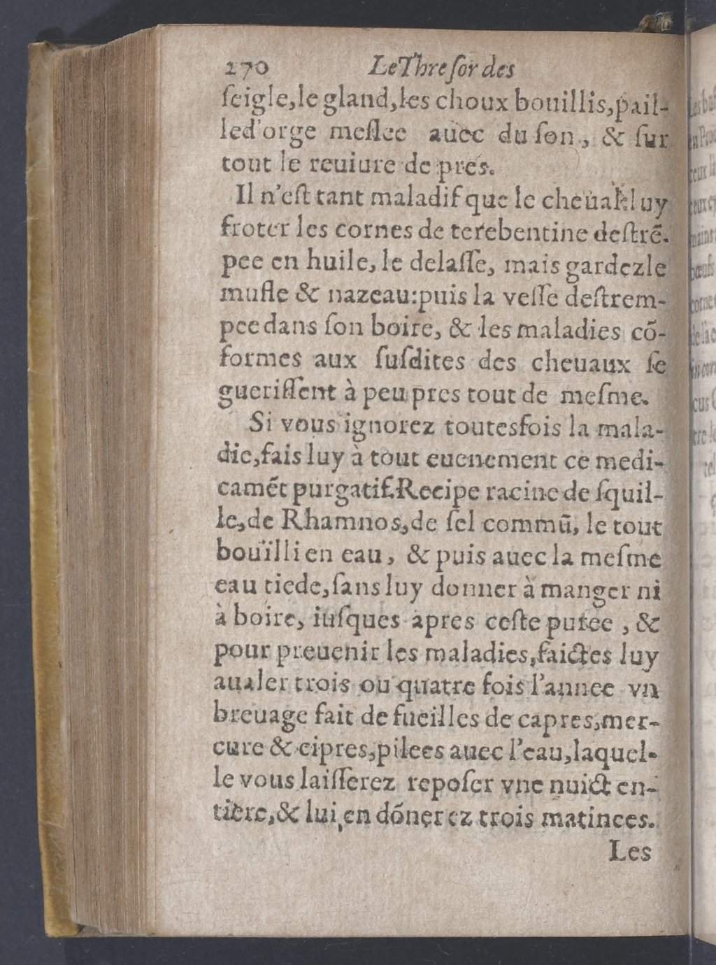 1619 - Pierre Rigaud - Trésor des bêtes chevalines - BnF
