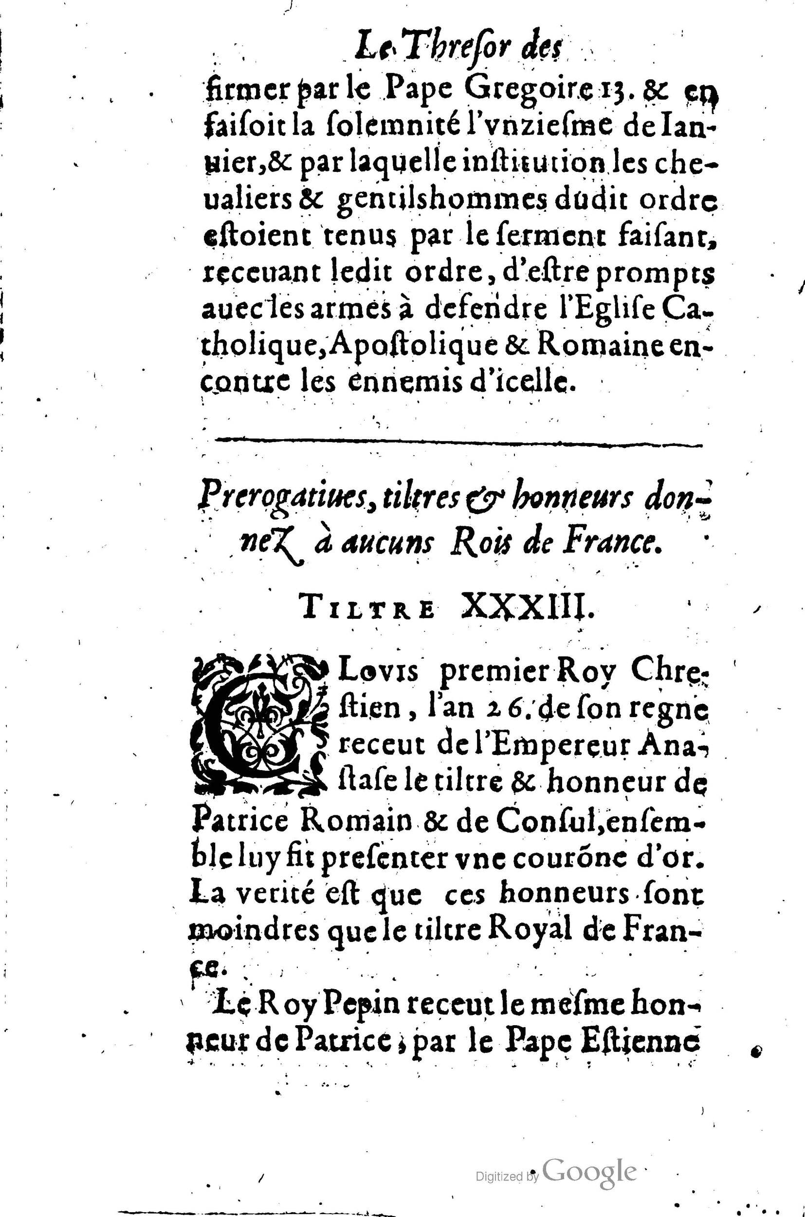 1619 - Jean Corrozet - Trésor des histoires de France - BSB Munich