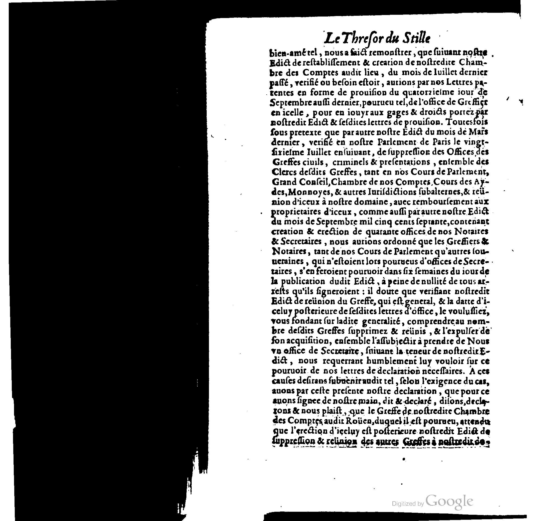 1614 - Jean Richer - Trésor du nouveau style et protocole de la chancellerie de France - BSB Munich 1614 - Jean Richer - Trésor du nouveau style et protocole de la chancellerie de France - BSB Munich