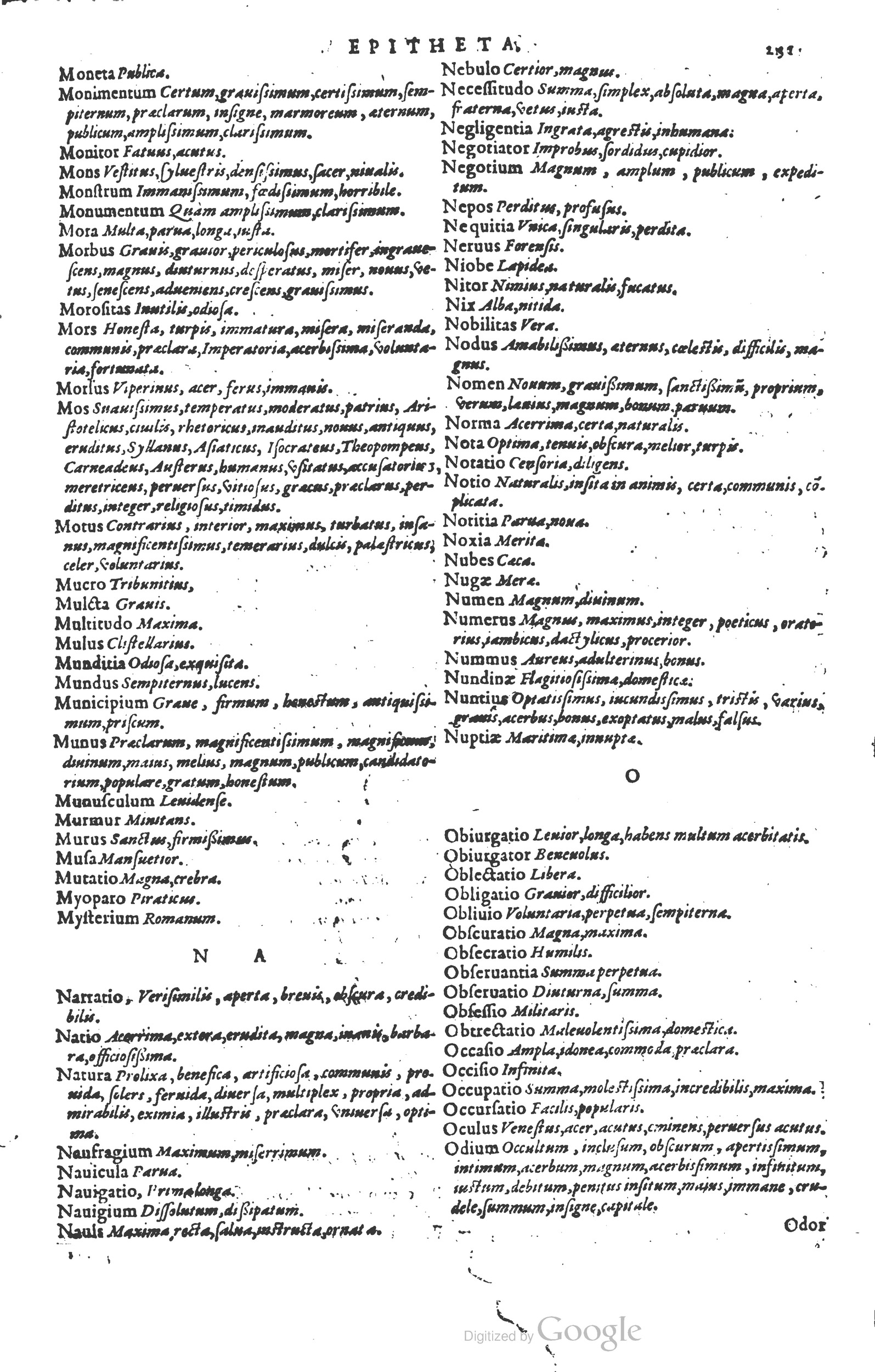1578 - Louis Cloquemin - Trésor des mots et traits français - BSB Munich