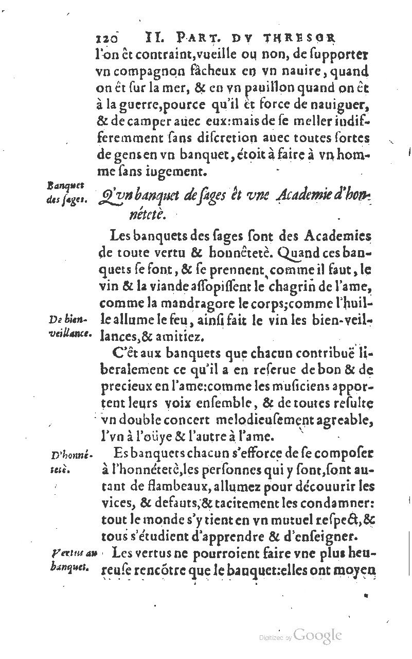 1610 - Louis Coste - Trésor de l’éloquence française (Seconde partie) - BM Lyon
