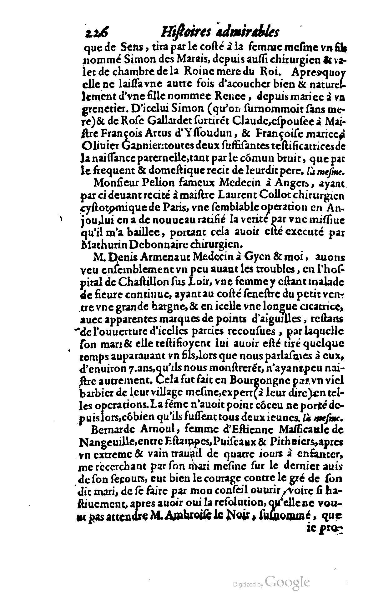 1620 - Samuel Crespin - Trésor d’histoires admirables et mémorables - BCU Lausanne