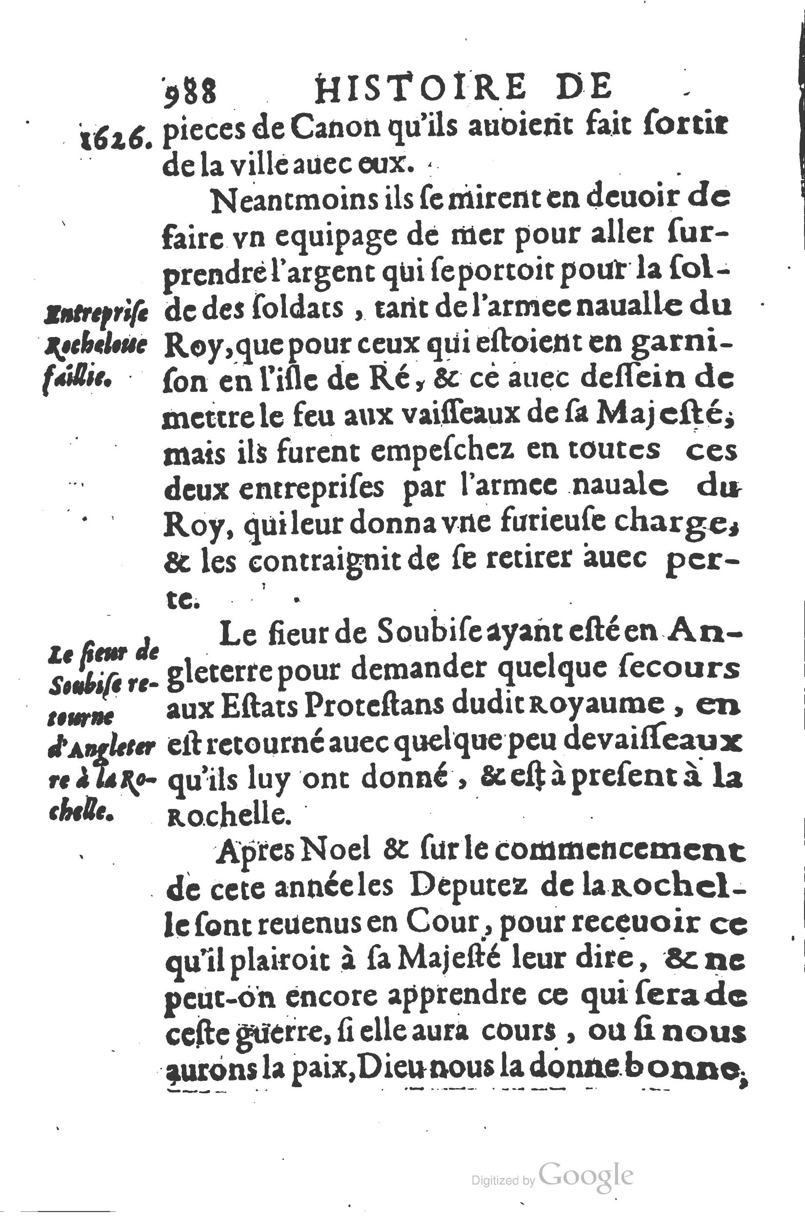 1626 - Joseph Bouillerot - Trésor de l’histoire générale de notre temps - BSB Munich