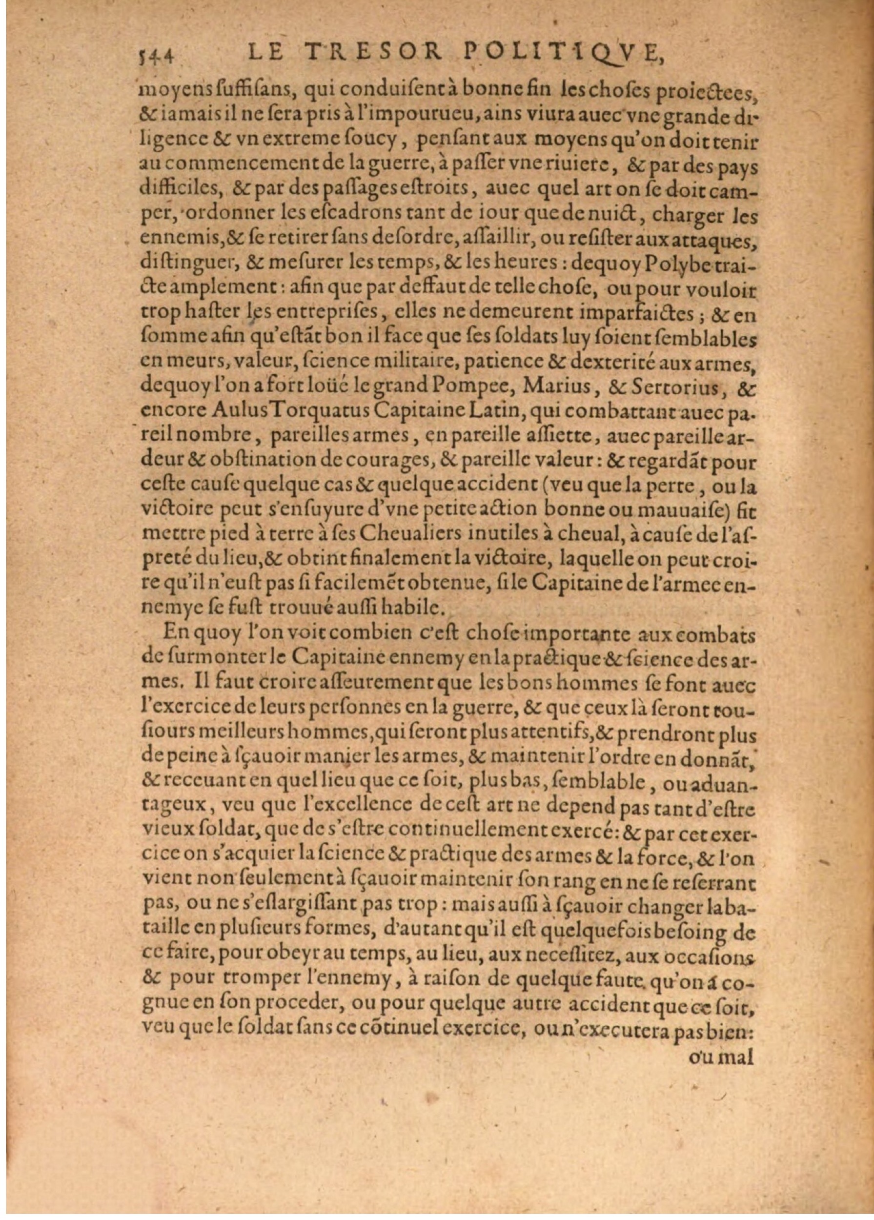 1608 - Nicolas Du Fossé - Trésor politique - BSB Munich