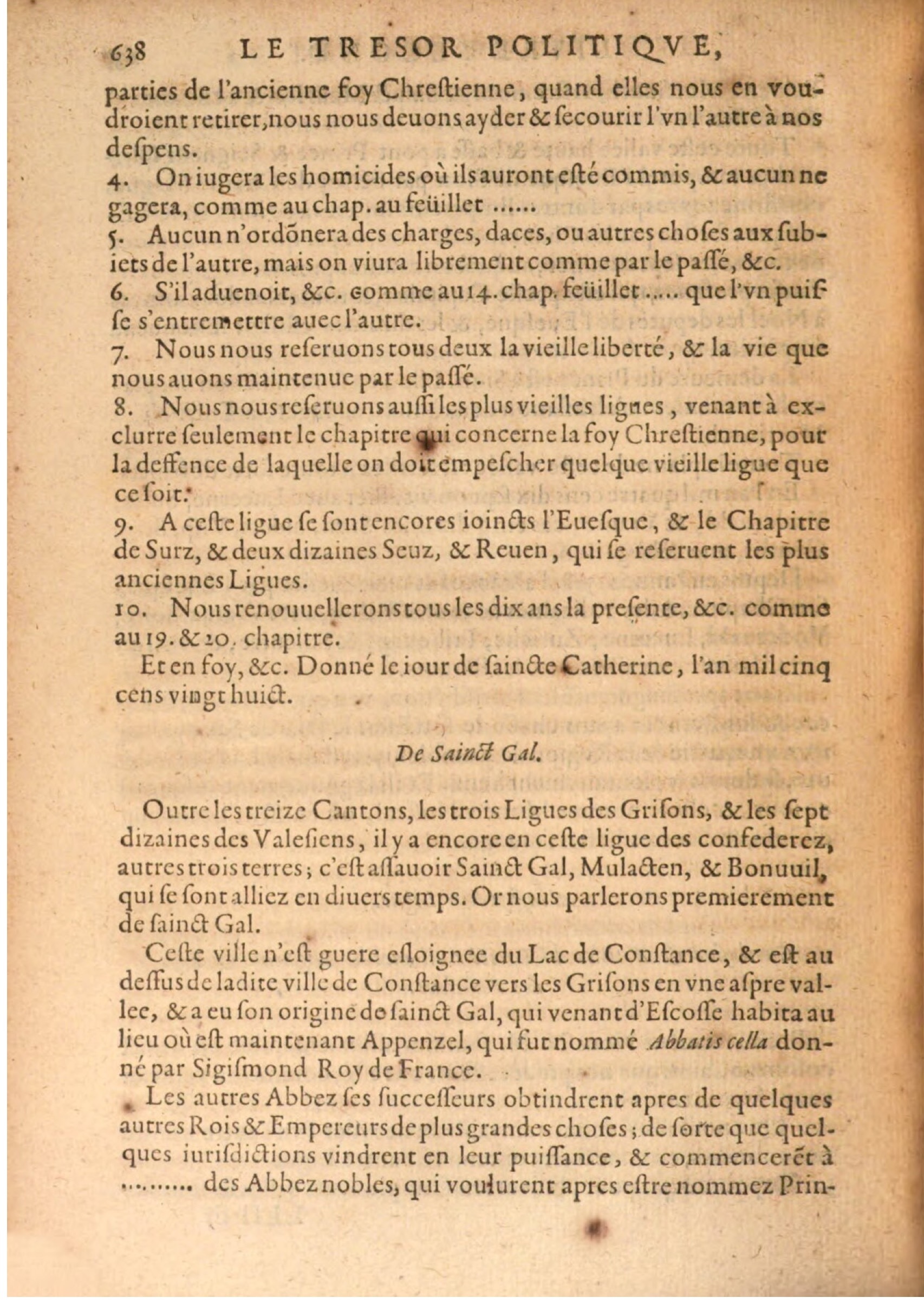 1608 - Pierre Chevalier - Trésor politique - BSB Munich