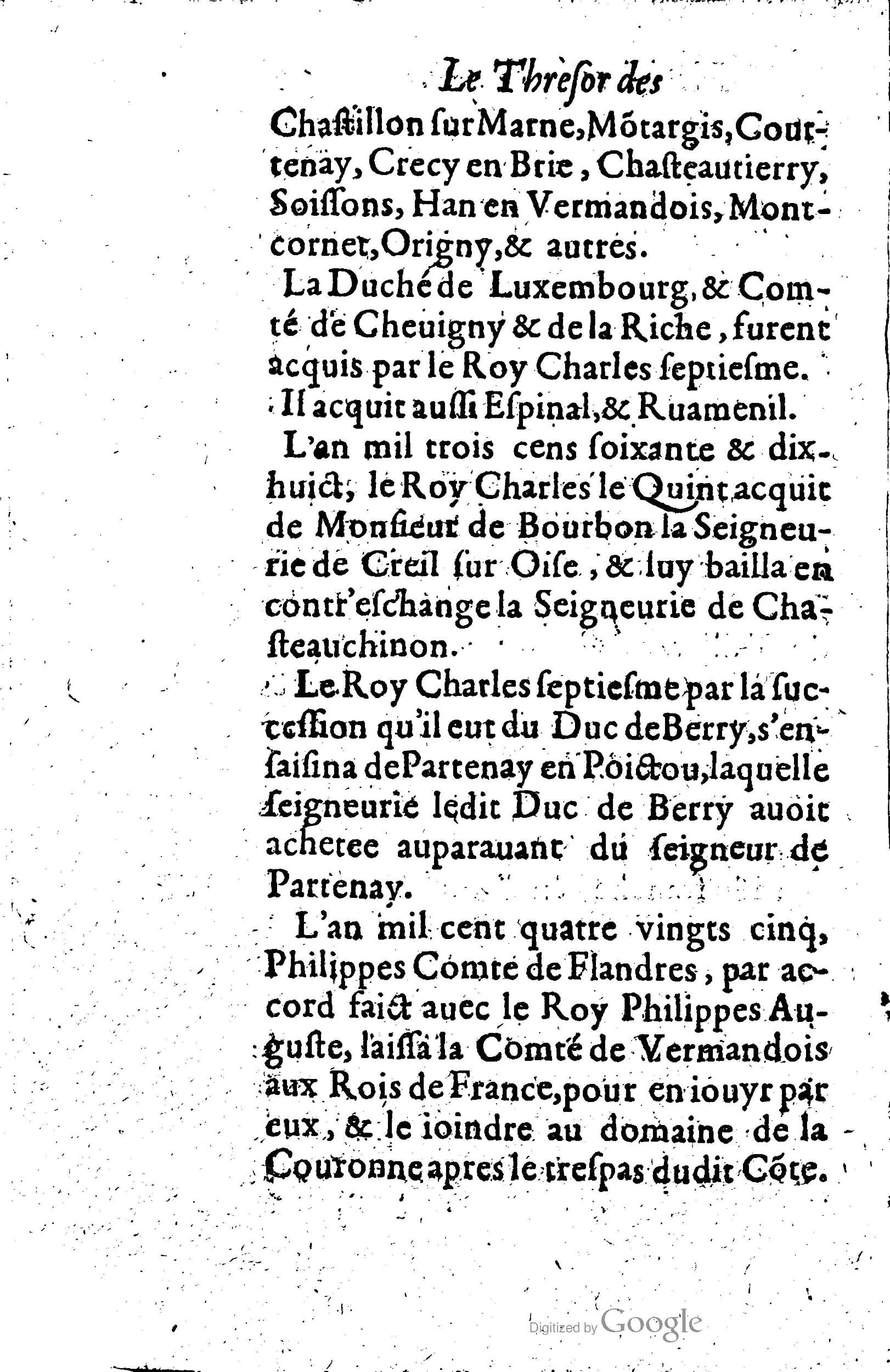 1619 - Jean Corrozet - Trésor des histoires de France - Anvers Musée Plantin-Moretus
