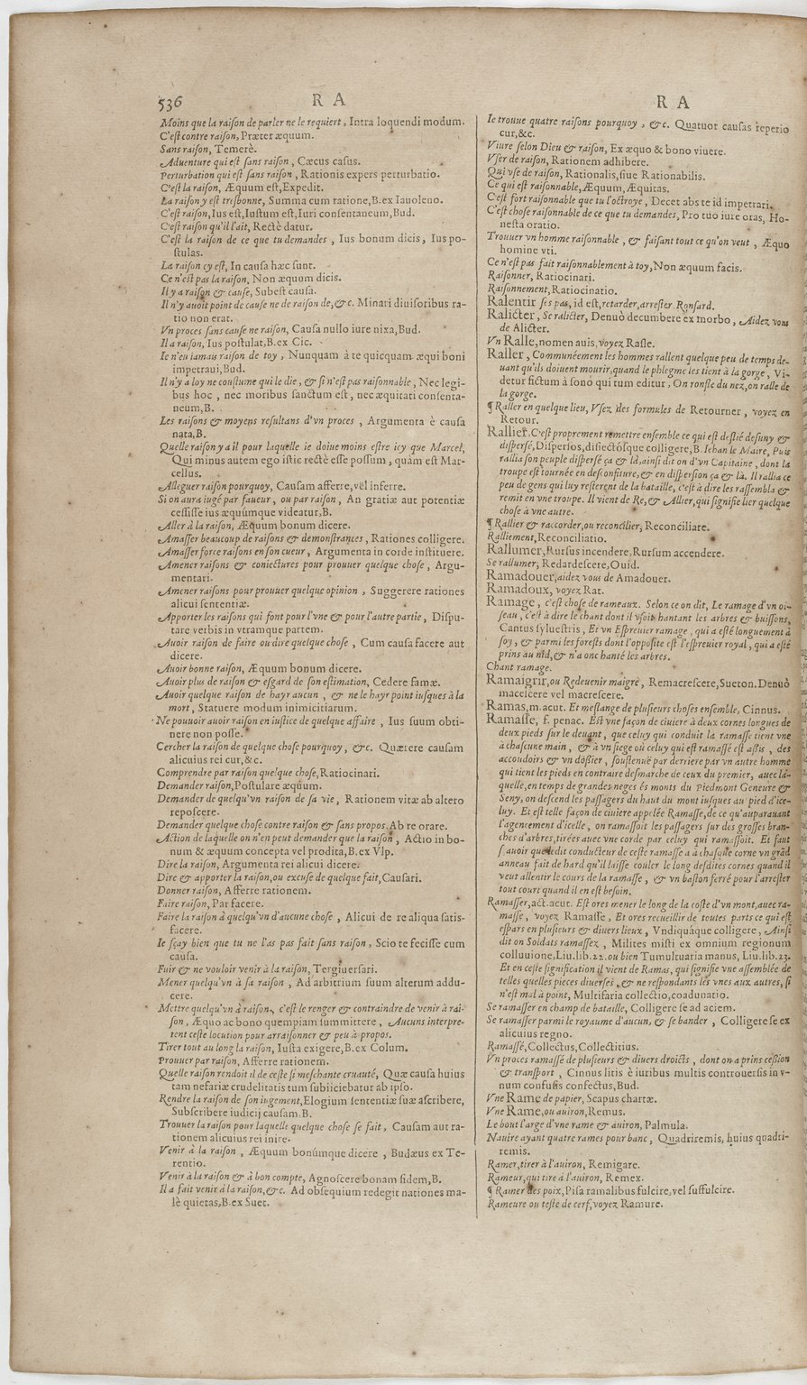 1606 - David Douceur - Trésor de la langue française - BnF