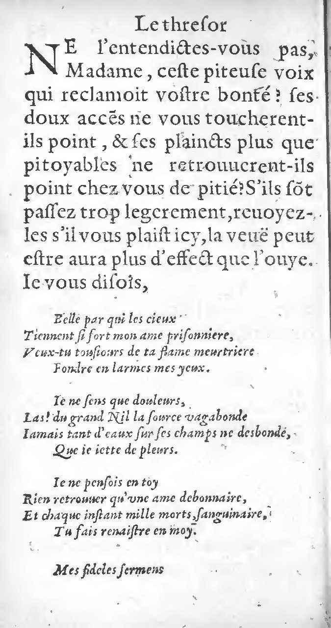 1597 - Thomas Daré - Trésor d’amour - Toronto