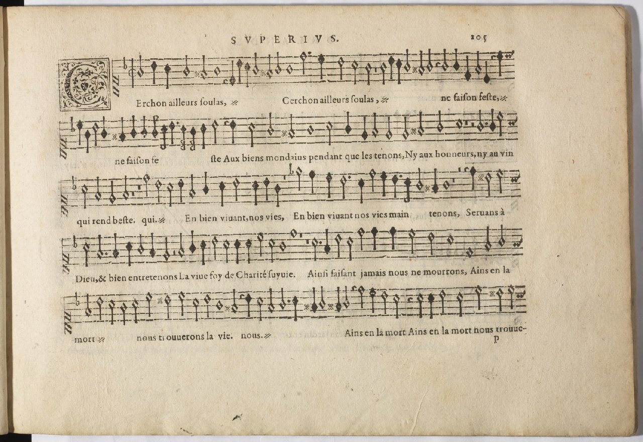 1594 - Paul Marceau - Trésor de musique d&#039;Orlande de Lassus, Superius, Bassus, Tenor, Quinta pars - BnF