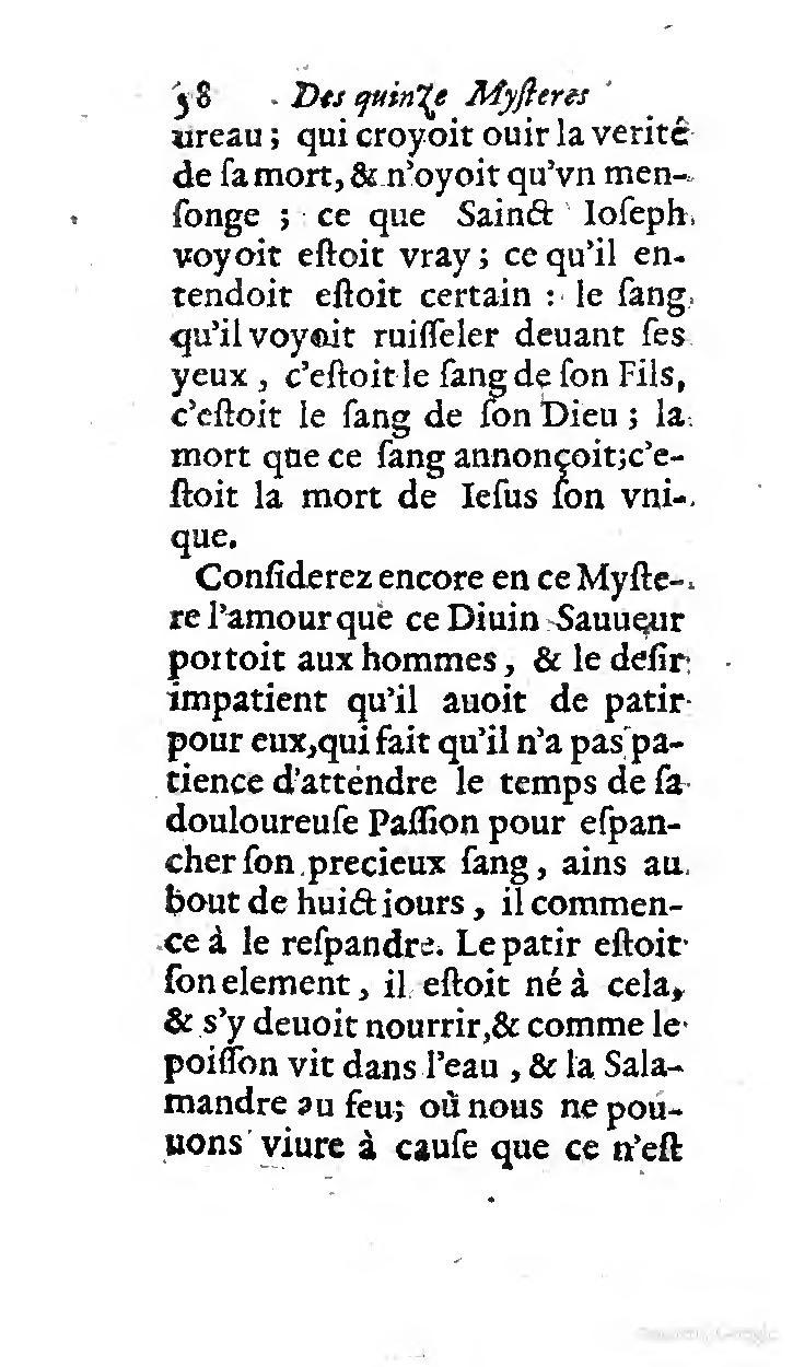 1646 - Jean Piot - Trésor inestimable de Saint-Joseph - BNC Rome