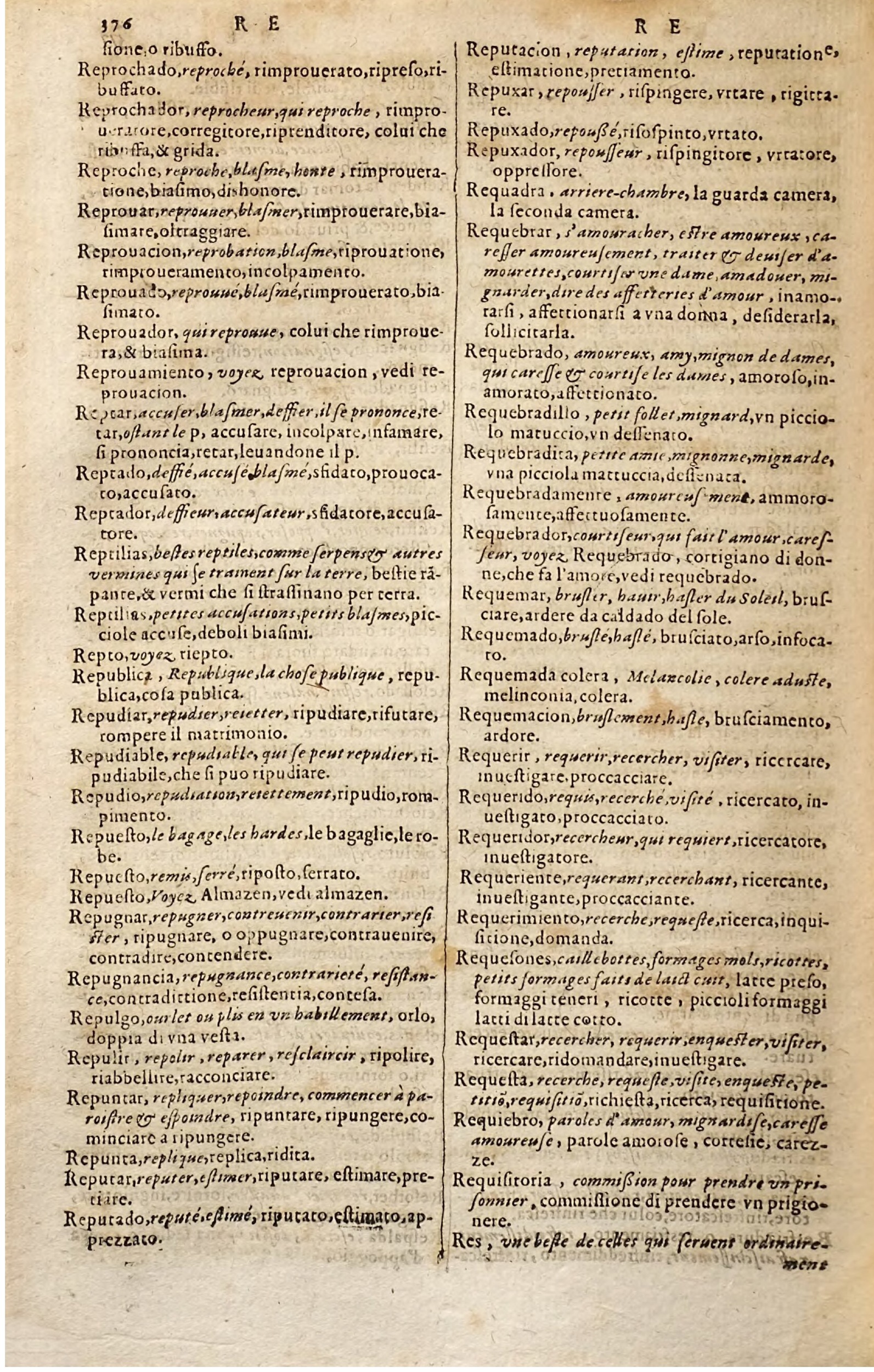 1627 - Jacques Crespin - Trésor des trois langues - Regensburg