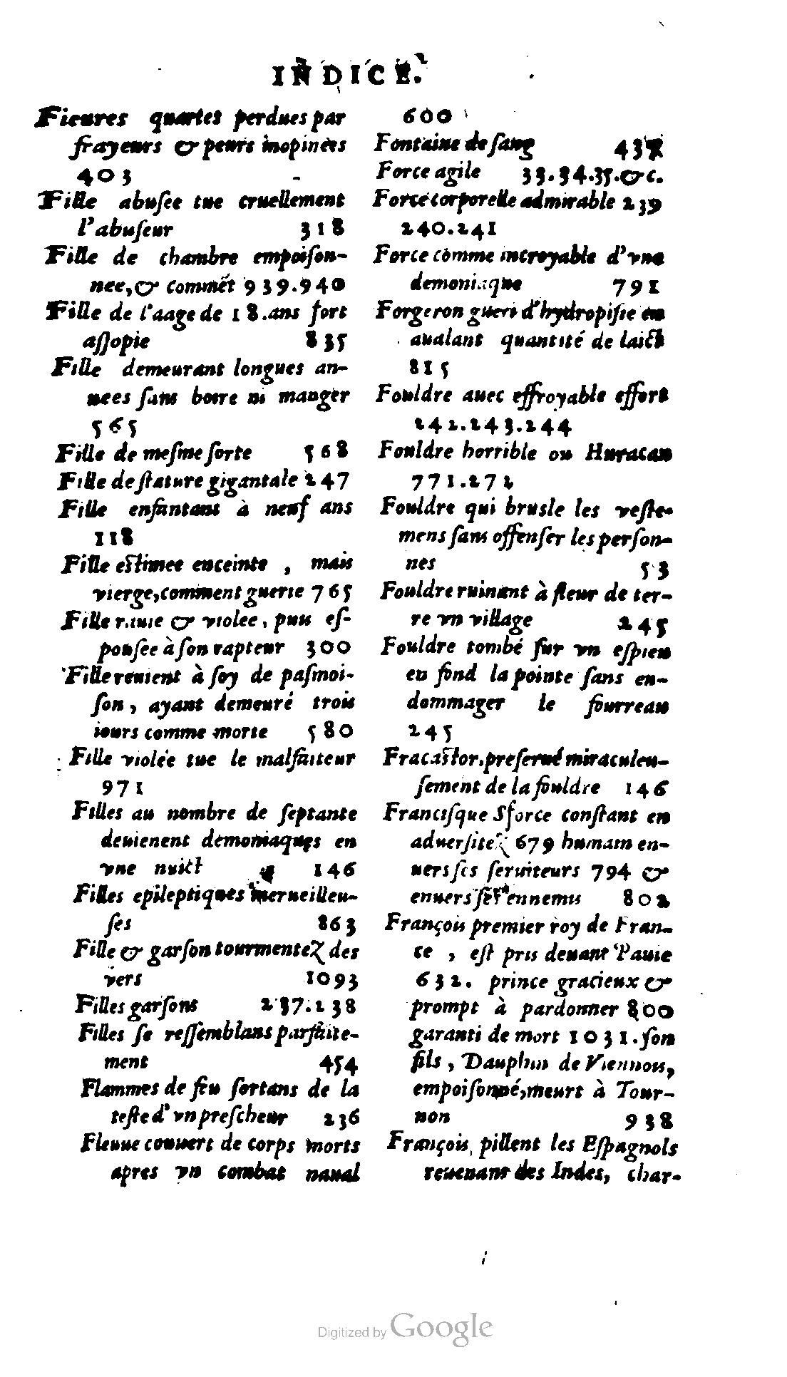1620 - Samuel Crespin - Trésor d’histoires admirables et mémorables - BCU Lausanne