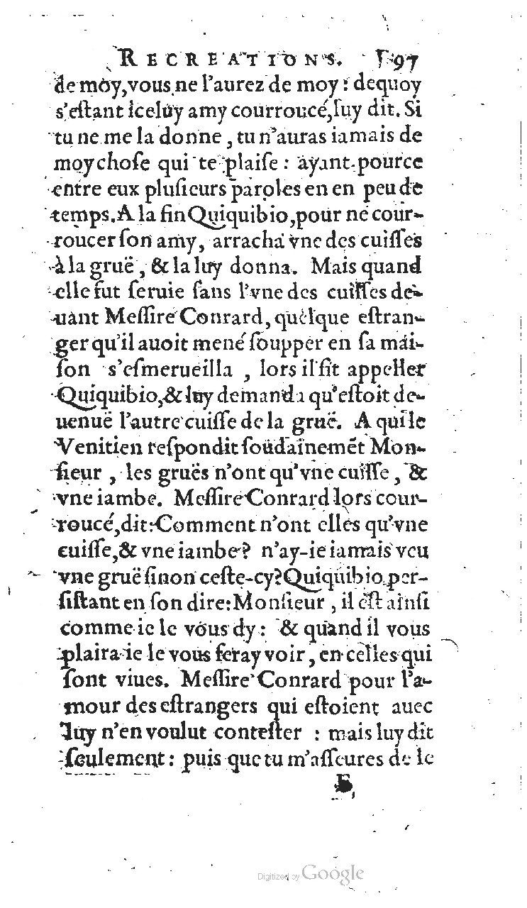 1627 - Jean Delamare - Trésor des récréations - BSB Munich