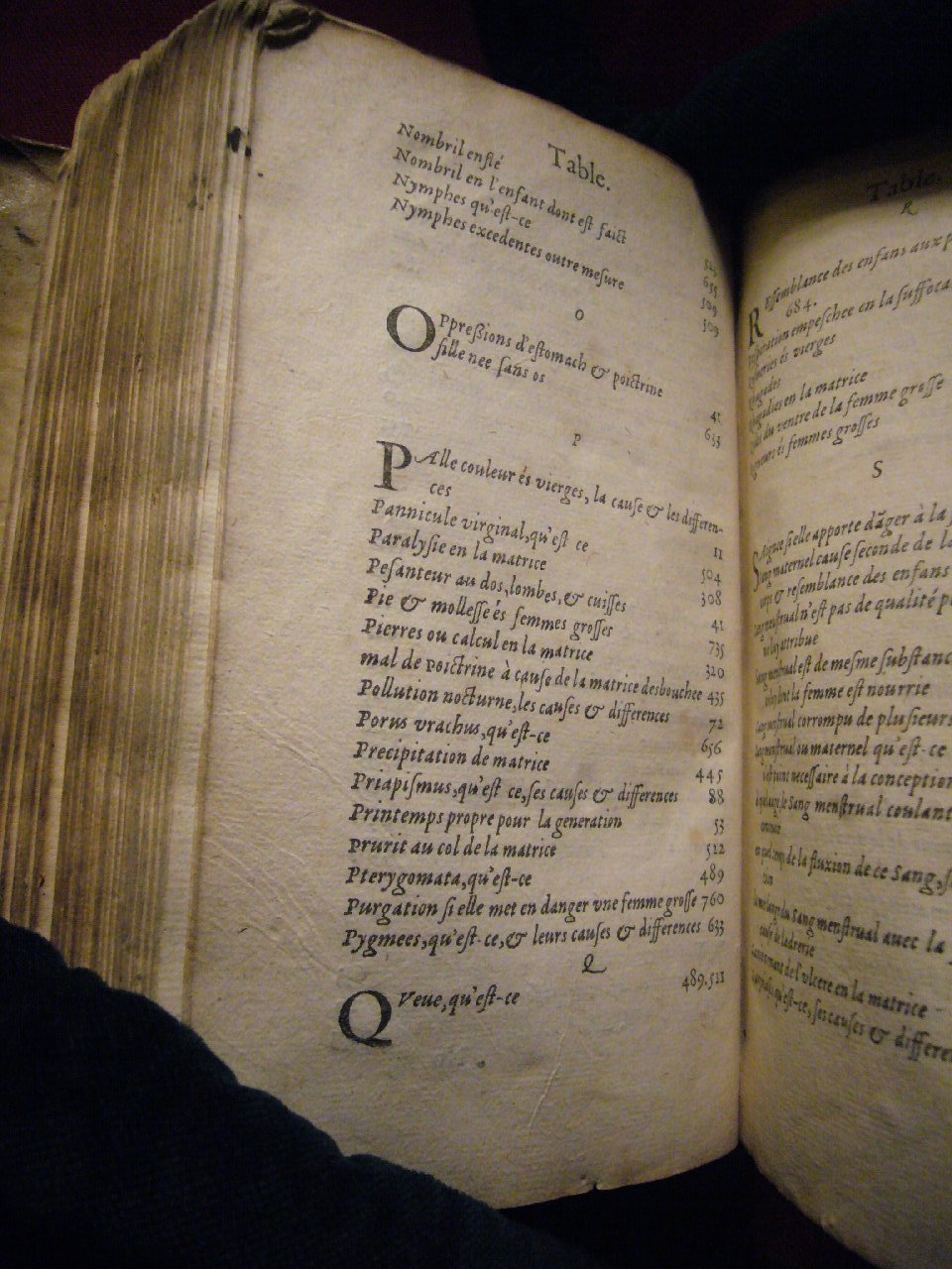 1585 - Jacques du Puis - Trésor des remèdes secrets pour les maladies des femmes - BnF