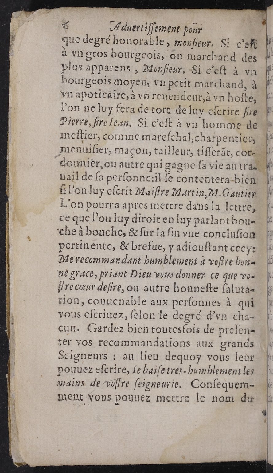 1624 - Jacques Cailloué - Secrétaire des secrétaires ou le Trésor de la plume française - BnF