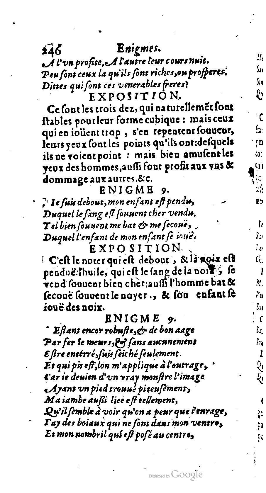 1611 - Romain de Beauvais - Trésor des récréations - BM Lyon