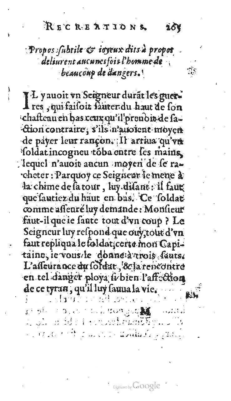 1627 - Jean Delamare - Trésor des récréations - BSB Munich