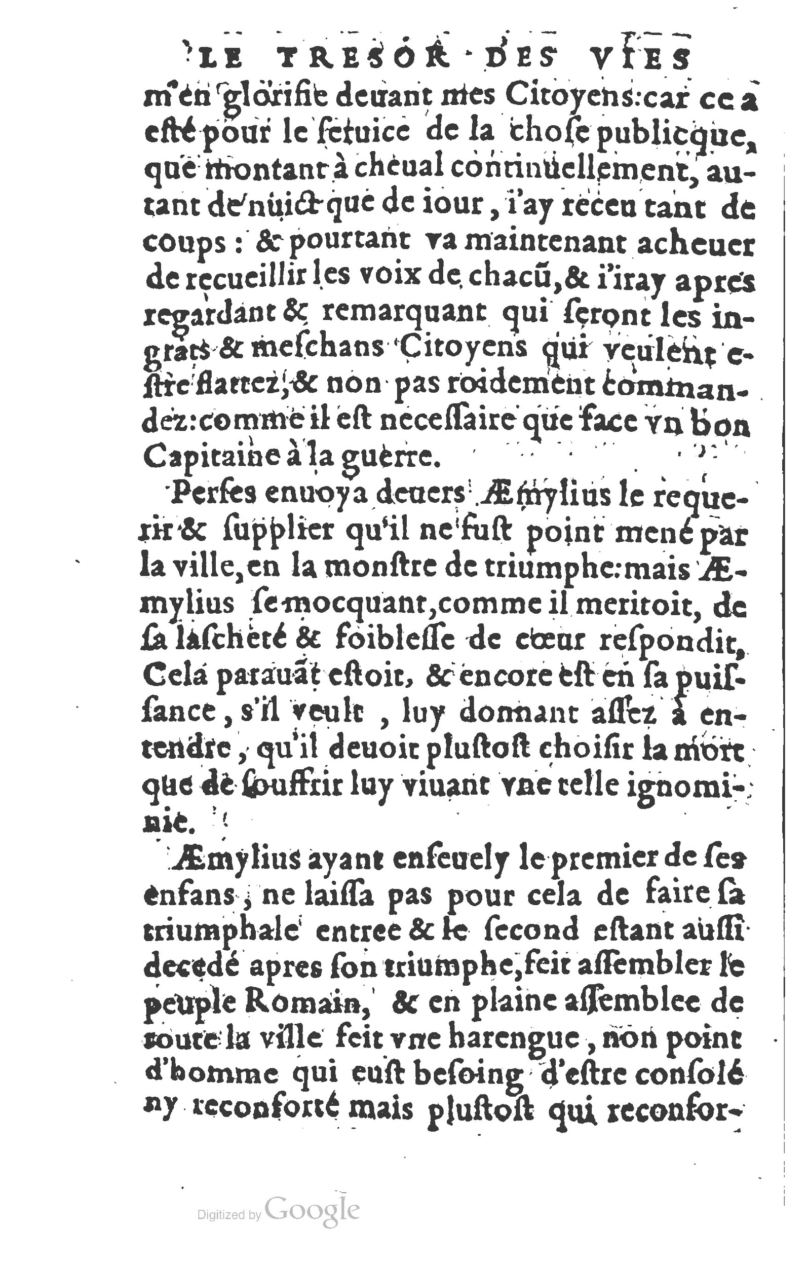 1577 - Claude Micard - Trésor des vies de Plutarque - BSB Munich 1577 - Claude Micard - Trésor des vies de Plutarque - BSB Munich