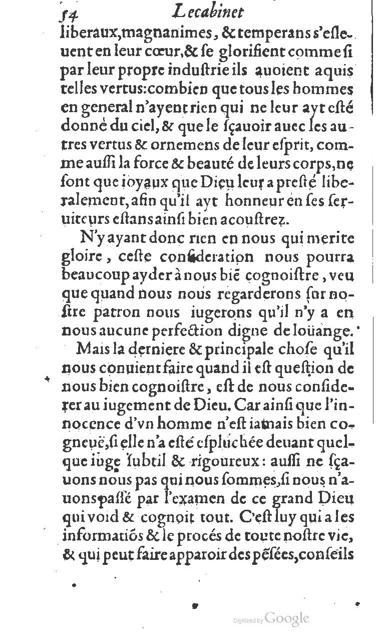 1606 - Adrian Périer - Cabinet du vrai trésor - BM Lyon