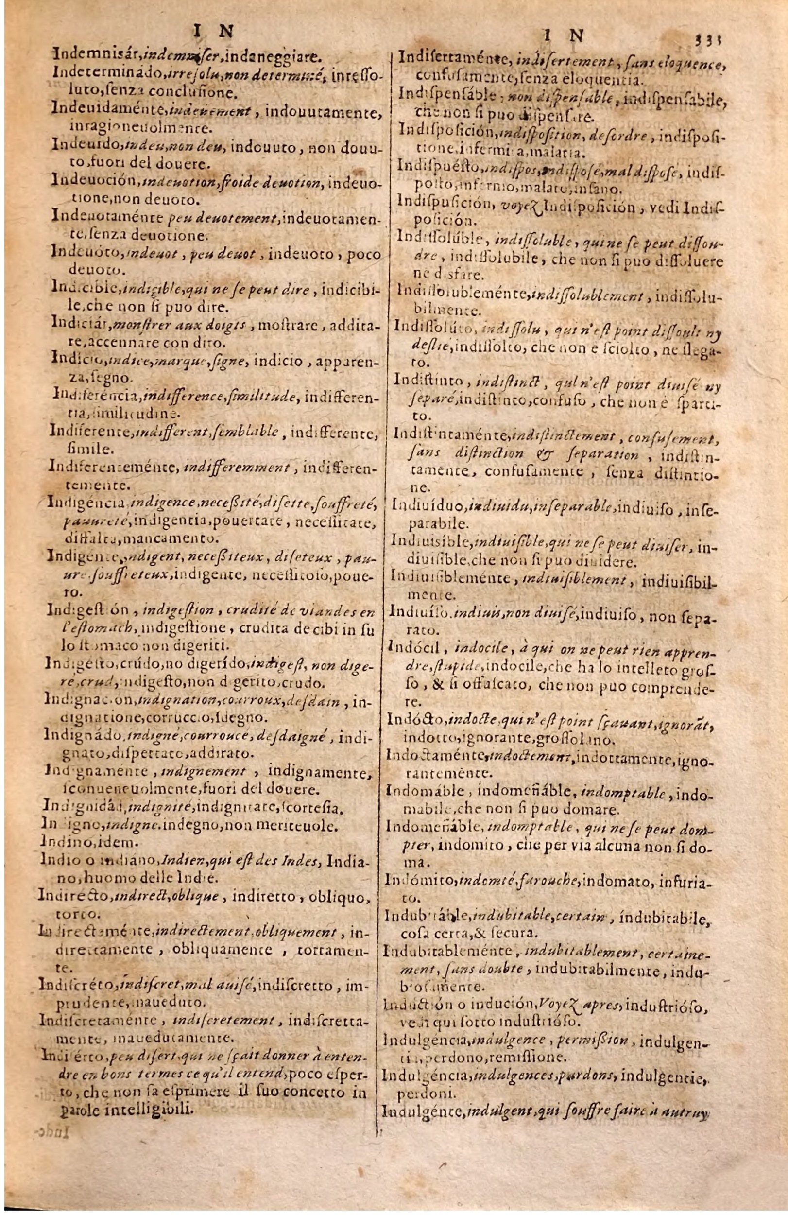 1627 - Jacques Crespin - Trésor des trois langues - Regensburg