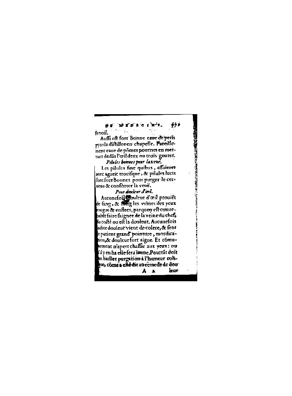 1578 - Benoît Rigaud - Trésor de médecine tant théorique que pratique - BnF