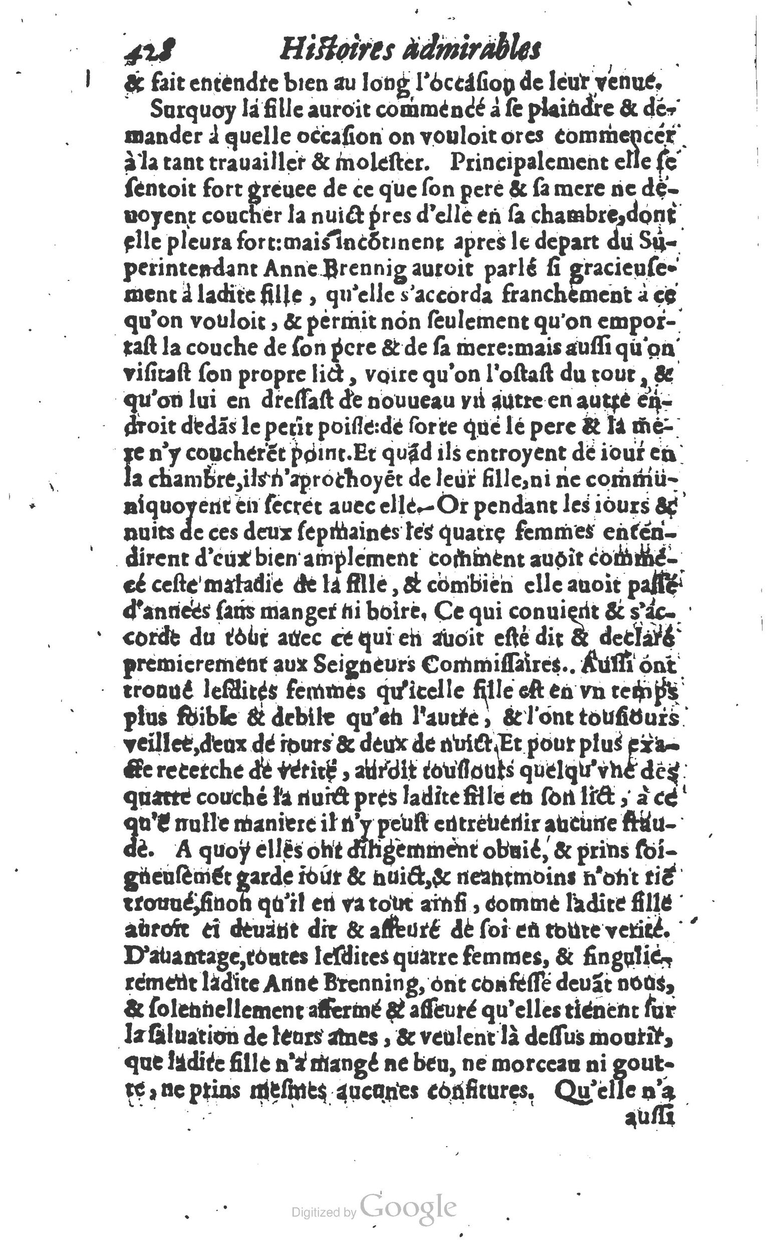 1610 - Paul Marceau - Trésor d’histoires admirables et mémorables - Princeton