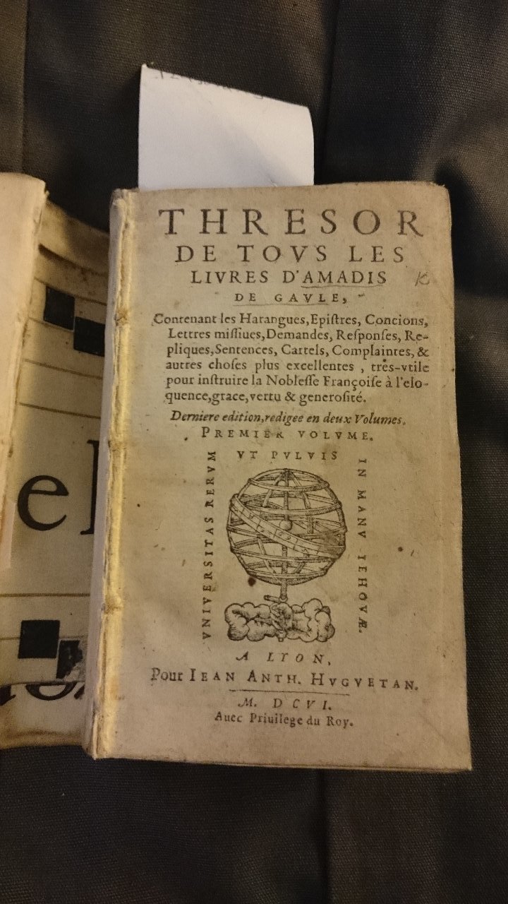 1606 - Jean Antoine Huguetan - Trésor des Amadis - British Library