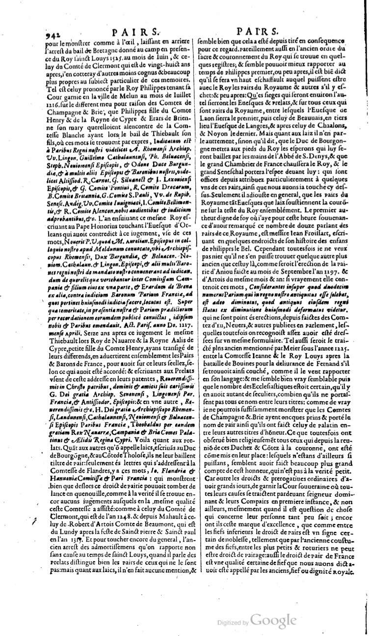 1629 - Veuve Nicolas Buon - Trésor du droit français (21754 T. 2) - BM Lyon