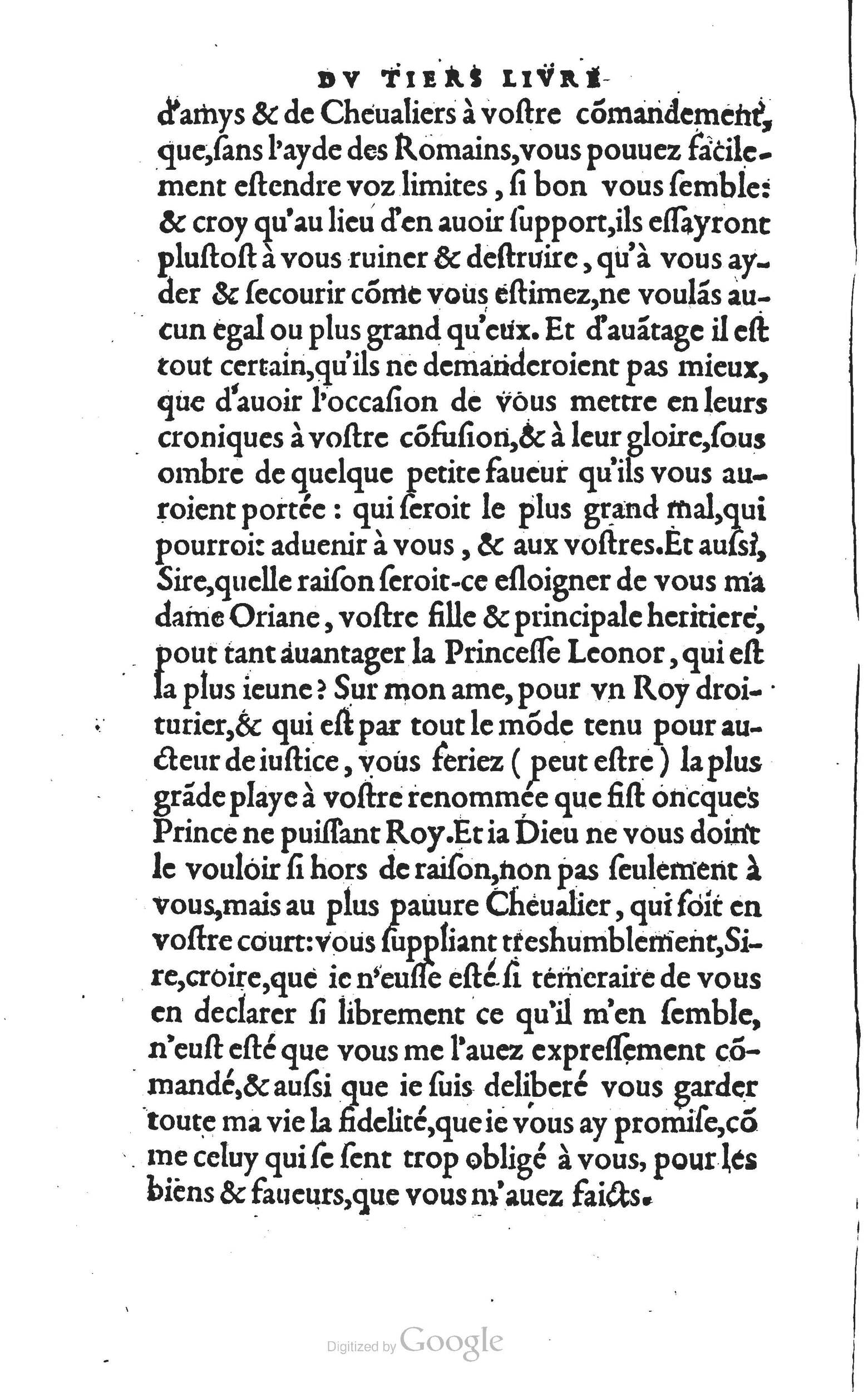1560 - Vincent Sertenas et Gilles Robinot - Trésor des Amadis - British Library
