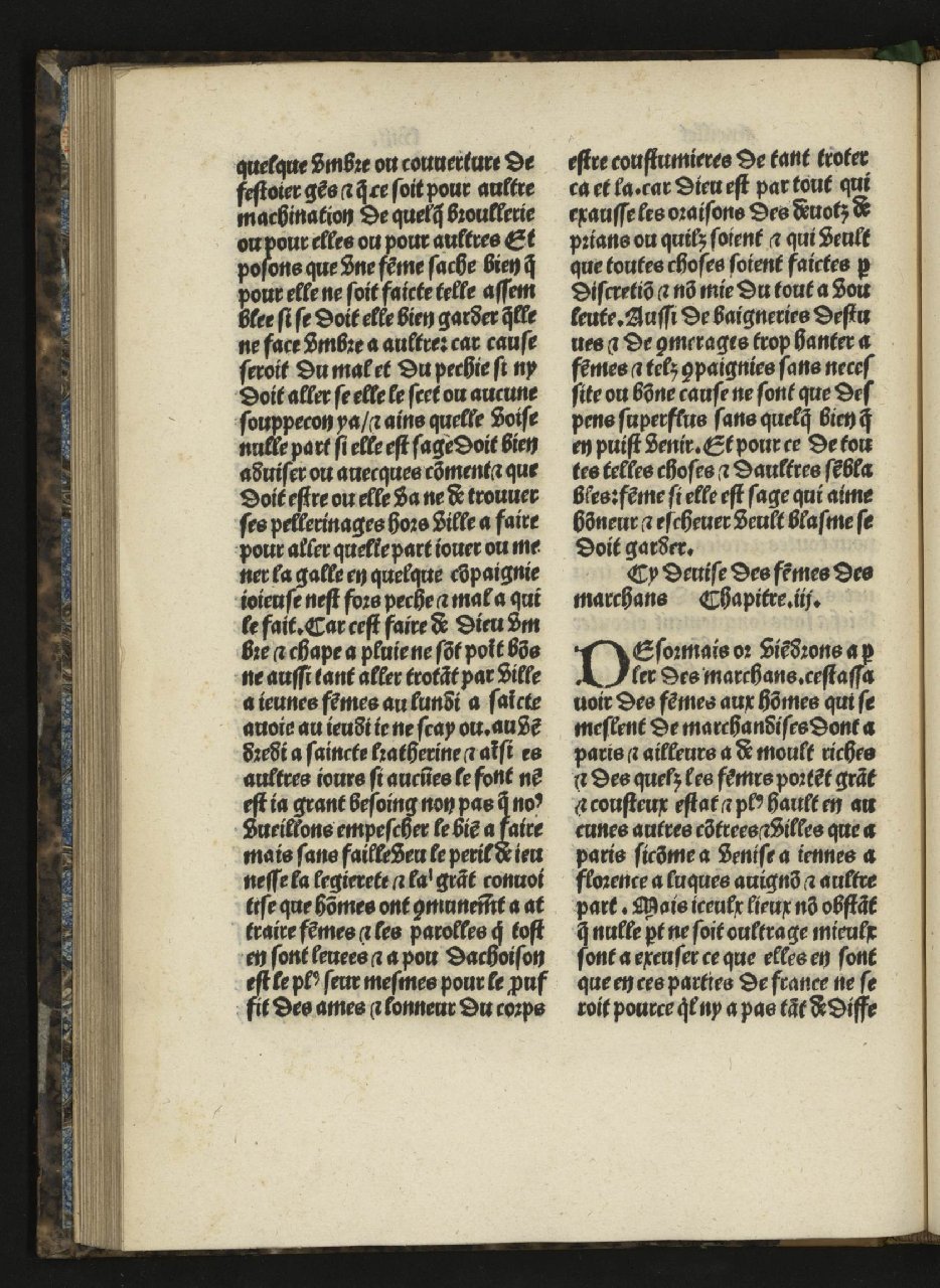 1497c. - Antoine Vérard - Trésor de la cité des  dames - Bibliothèque Mazarine