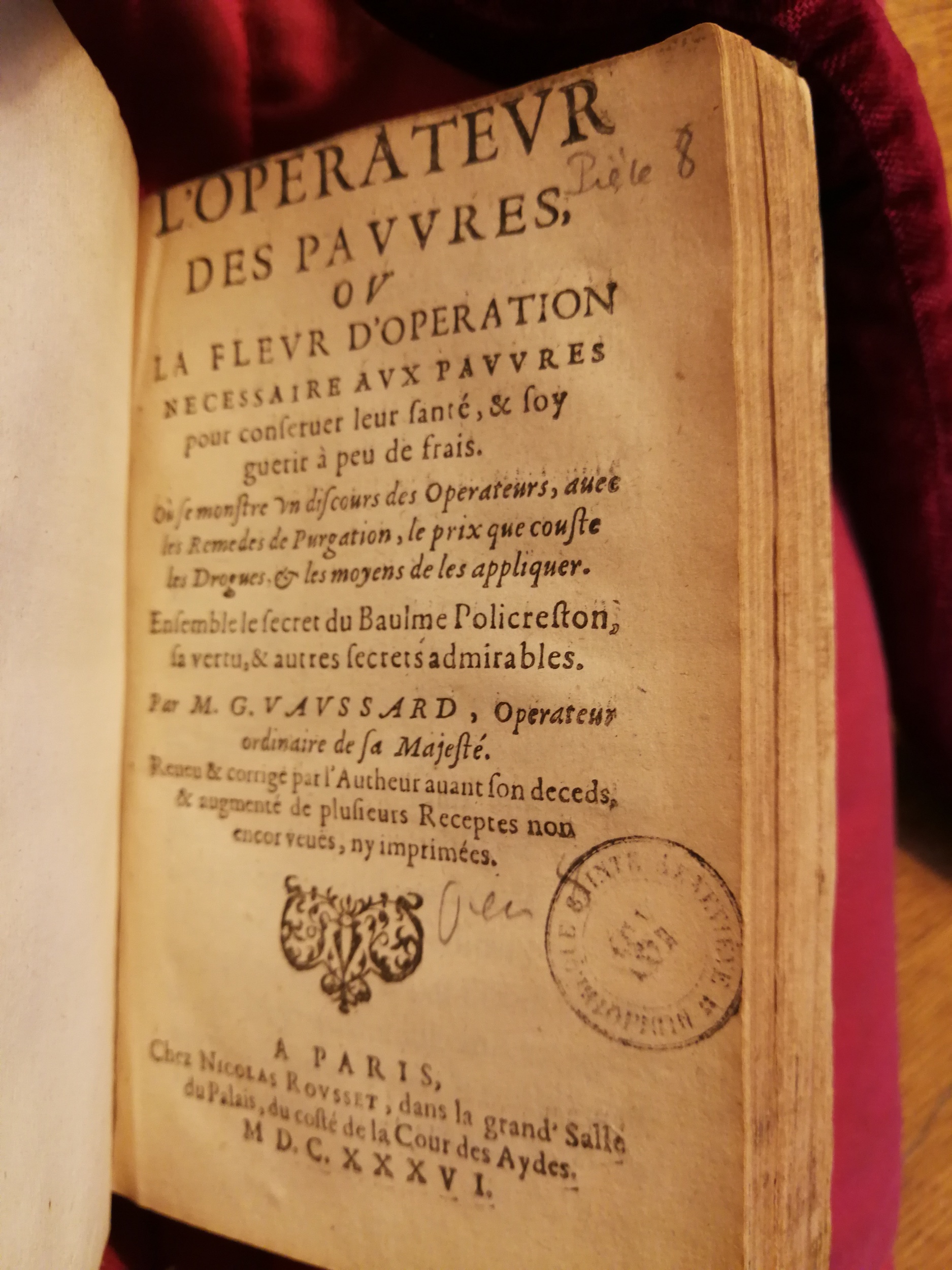 s.d. - s.n. - Trésor du romarin - Bibliothèque Sainte-Geneviève