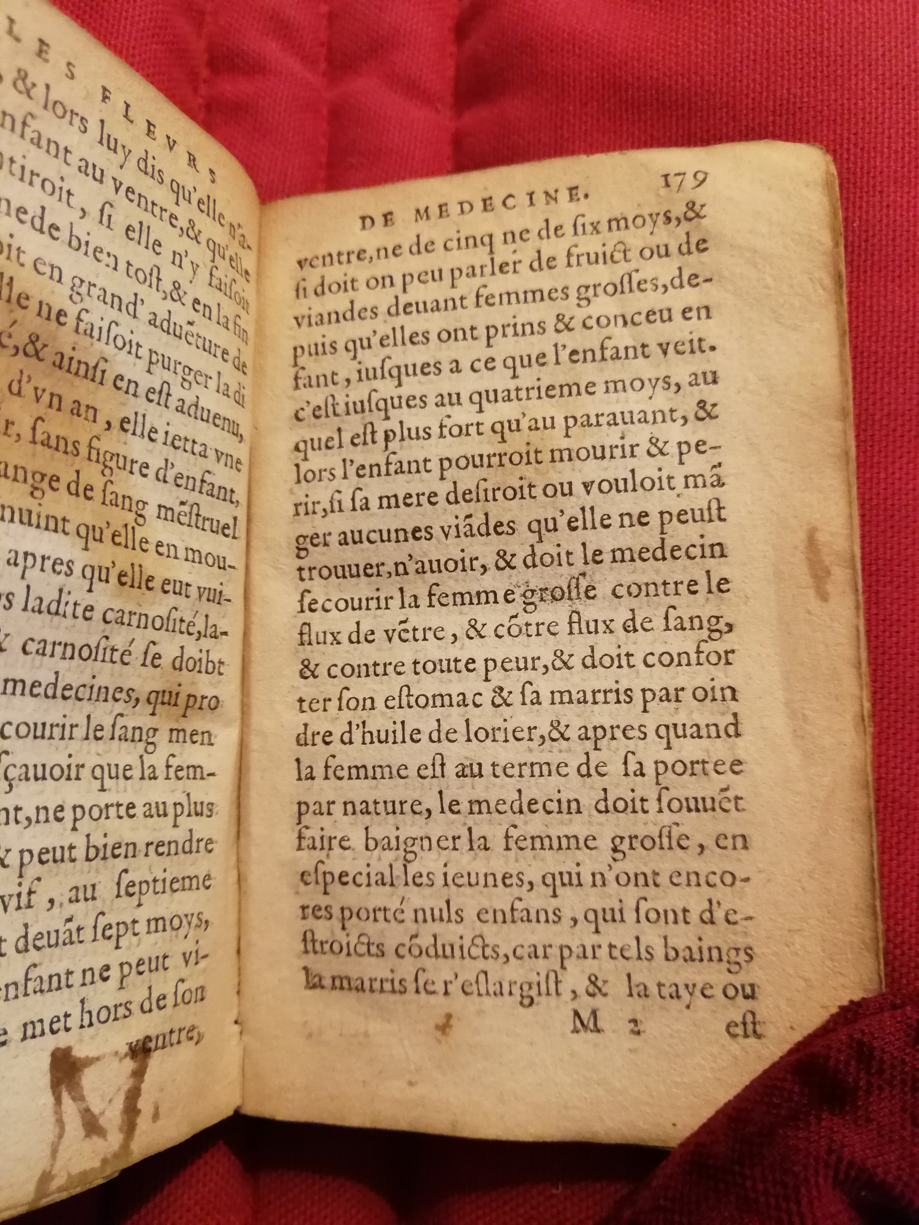 1586 - Benoît Rigaud - Trésor des fleurs et secrets de médecine - Sainte-Geneviève