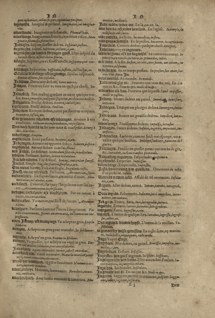 1573 - Christophe Plantin - Trésor du langage bas-allemand - Greifswald 1573 - Christophe Plantin - Trésor du langage bas-allemand - Greifswald