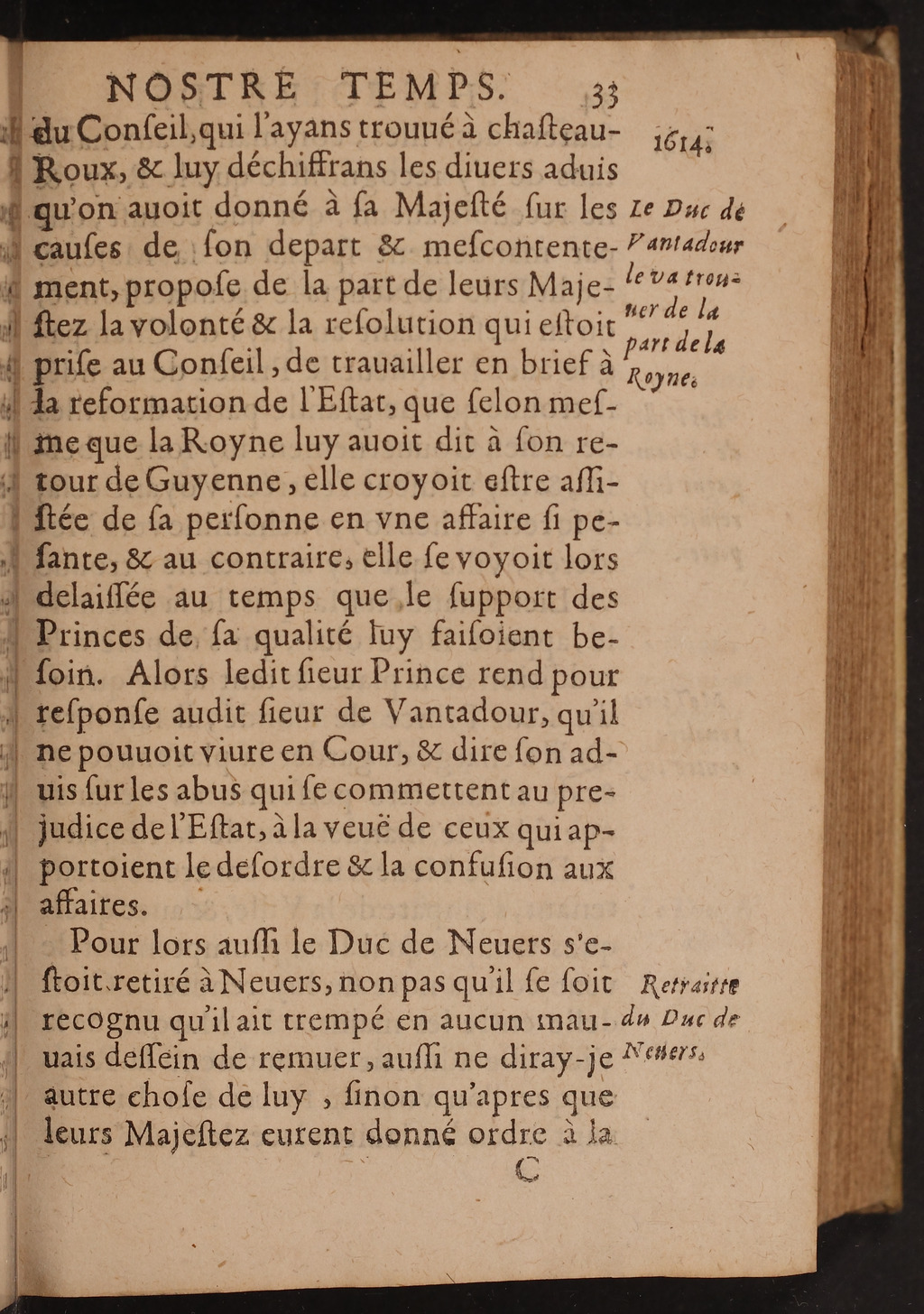 1626 - Joseph Bouillerot - Trésor de l’histoire générale de notre temps - BnF Arsenal