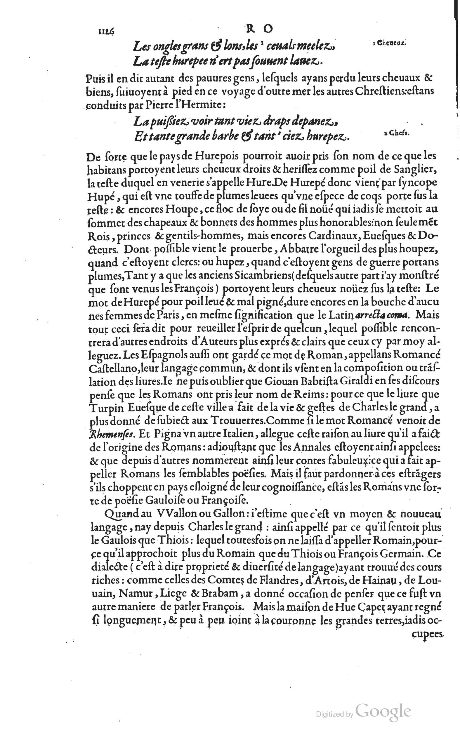 1585 - Barthélemy Honorat - Bibliothèques françaises - BSB Munich