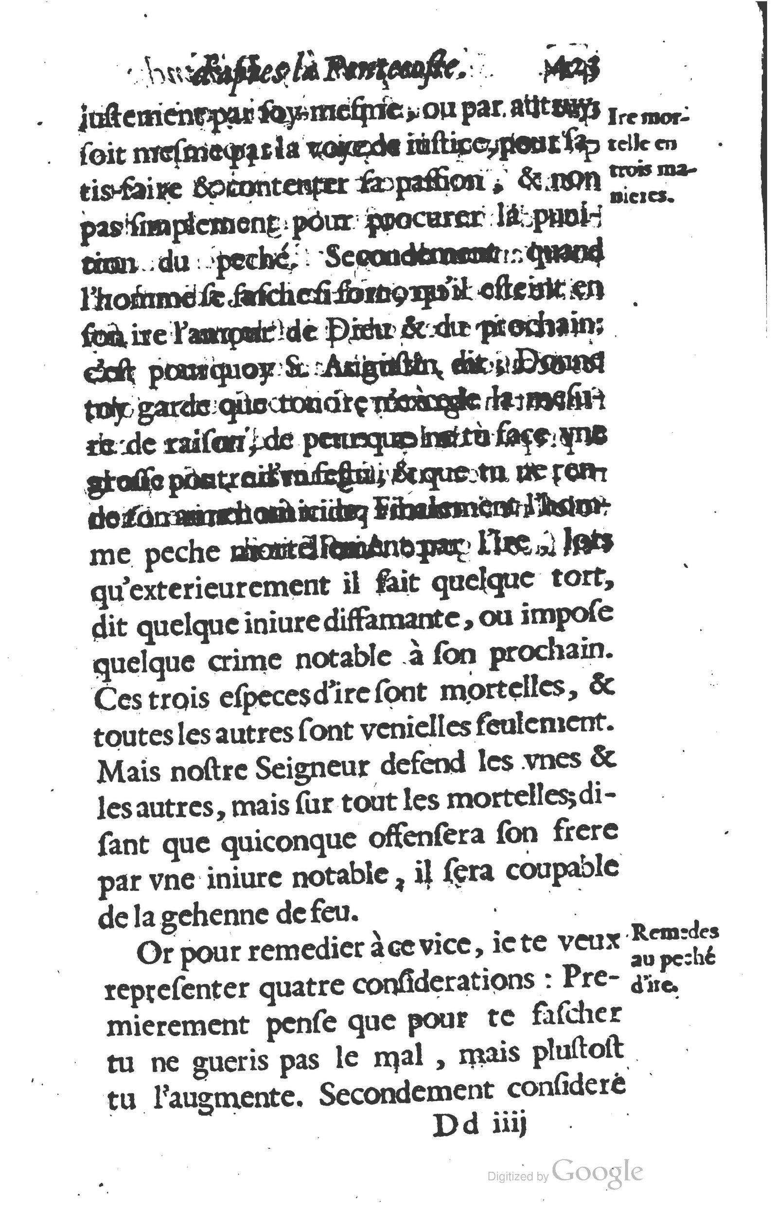1629 - Manassés de Préaulx - Sermons ou Trésors de la piété chrétienne - BM Lyon