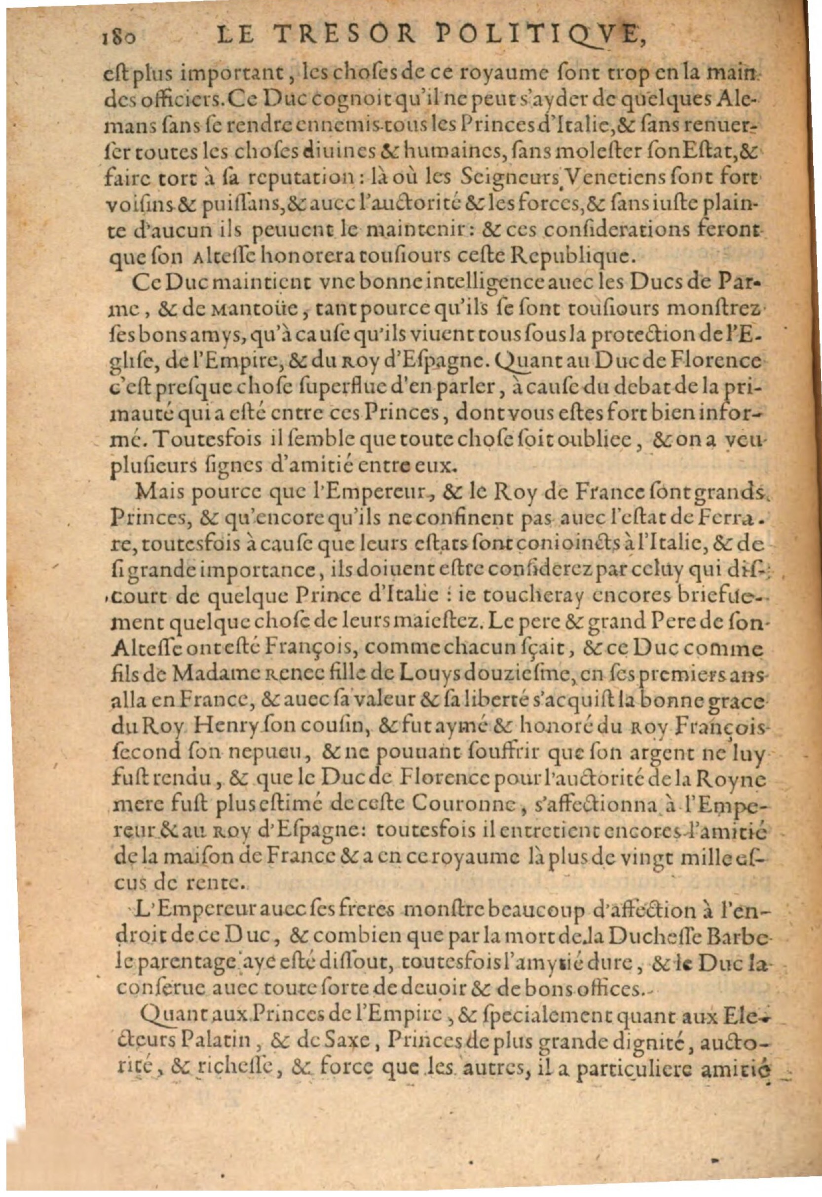 1608 - Pierre Chevalier - Trésor politique - BSB Munich