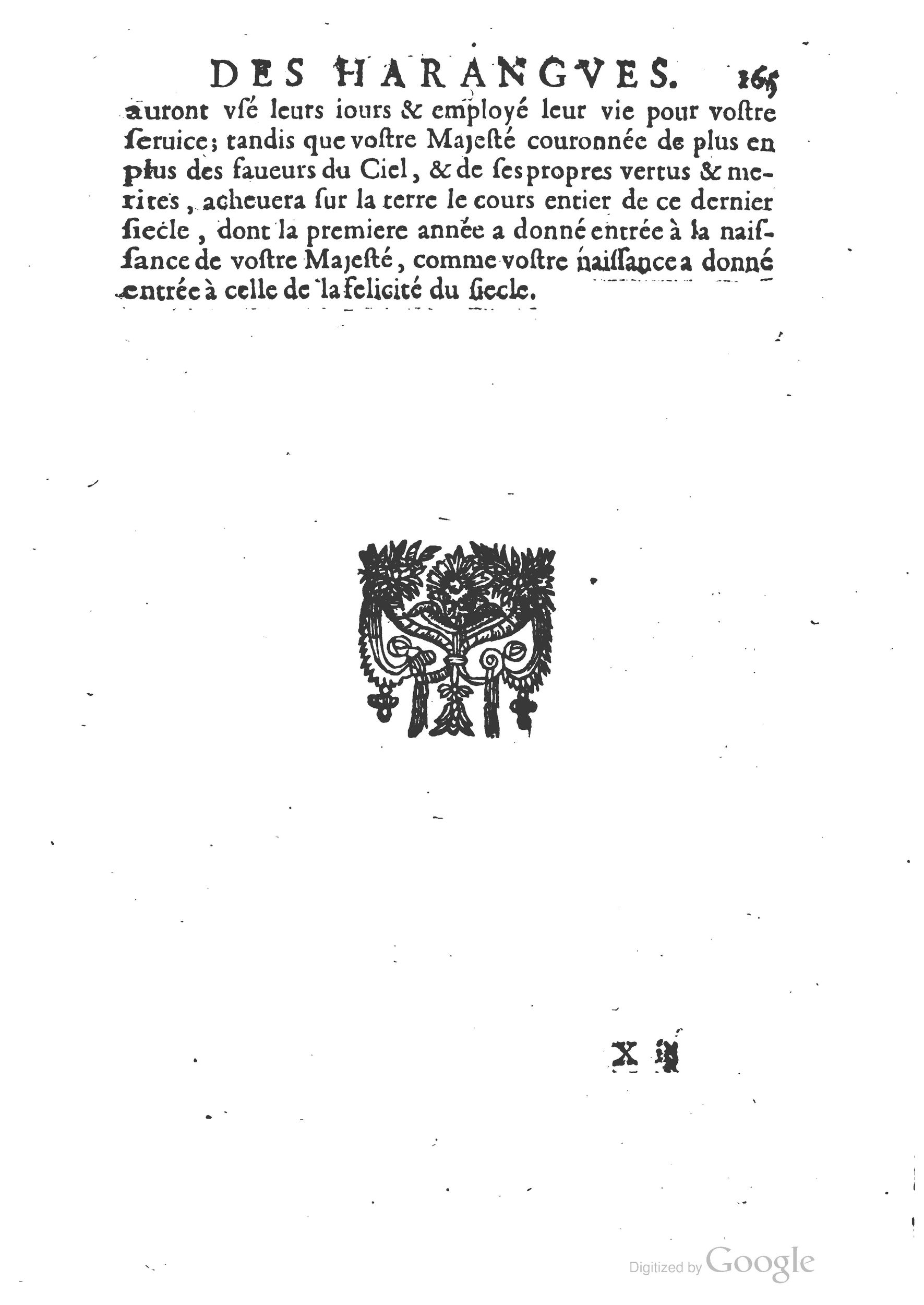 1654 - Michel Bobin - Trésor des harangues, remontrances et oraisons funèbres - BM Lyon