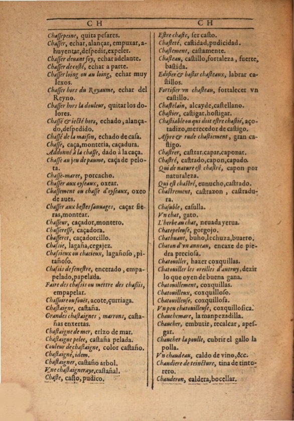 1607 - Marc Orry - Trésor des deux langues espagnole et française (Première et Seconde parties) - ÖNB Wien 1607 - Marc Orry - Trésor des deux langues espagnole et française (Première et Seconde parties) - ÖNB Wien