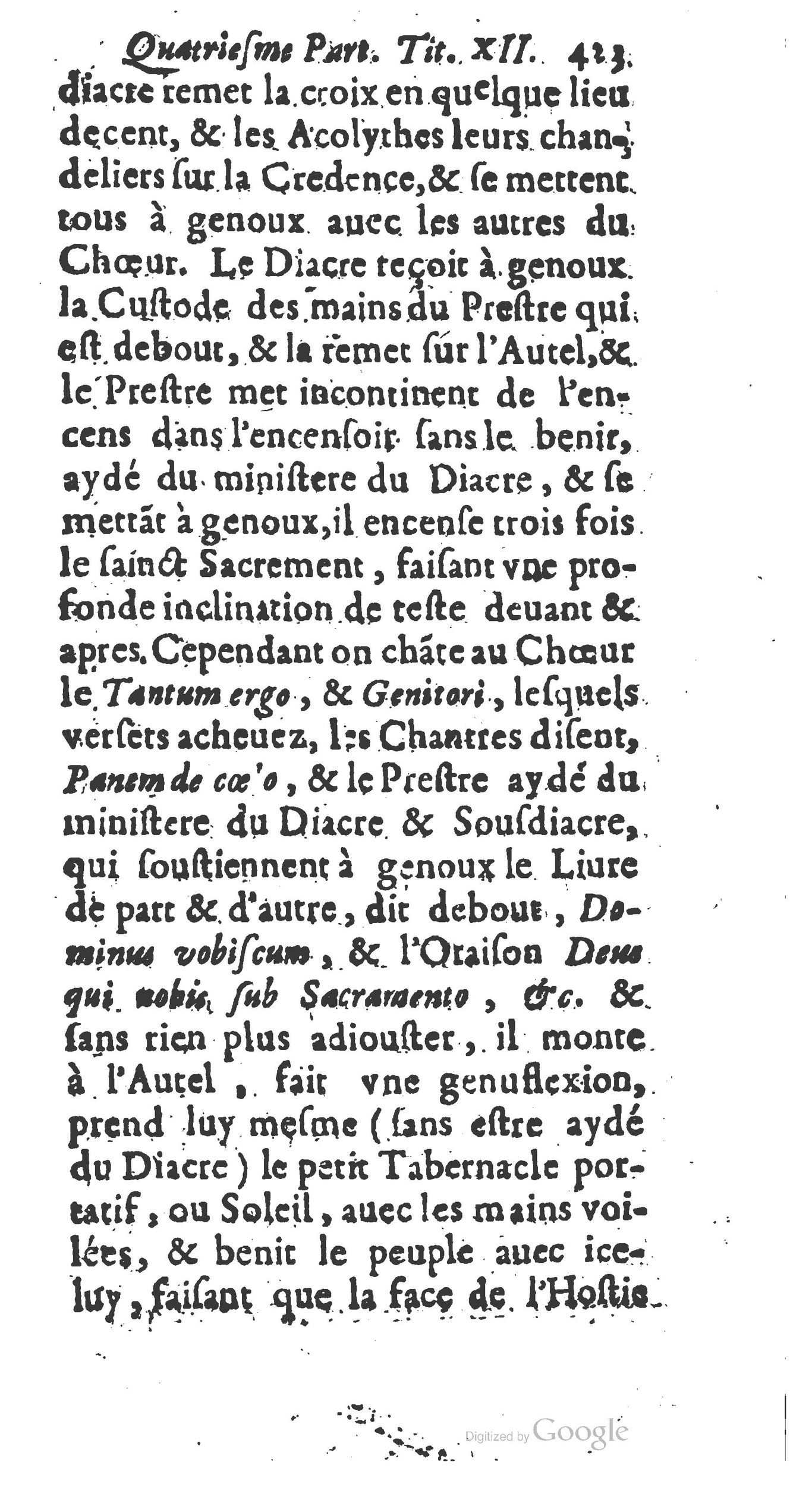 1651 - Jean Guillermet - Abrégé du trésor des cérémonies ecclésiastiques - BM Lyon 1651 - Jean Guillermet - Abrégé du trésor des cérémonies ecclésiastiques - BM Lyon